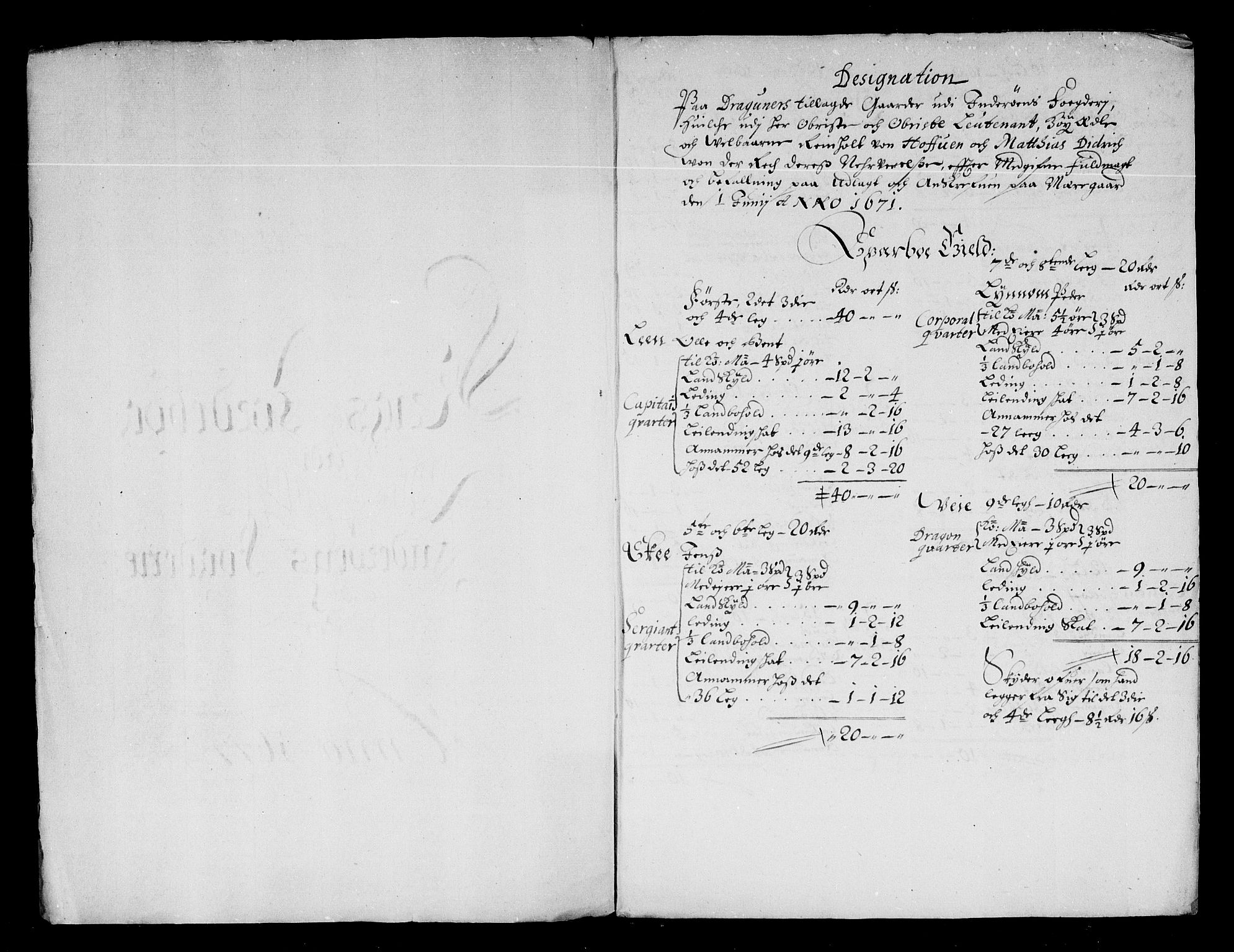 Rentekammeret inntil 1814, Reviderte regnskaper, Stiftamtstueregnskaper, Trondheim stiftamt og Nordland amt, AV/RA-EA-6044/R/Re/L0047: Trondheim stiftamt og Nordland amt, 1677