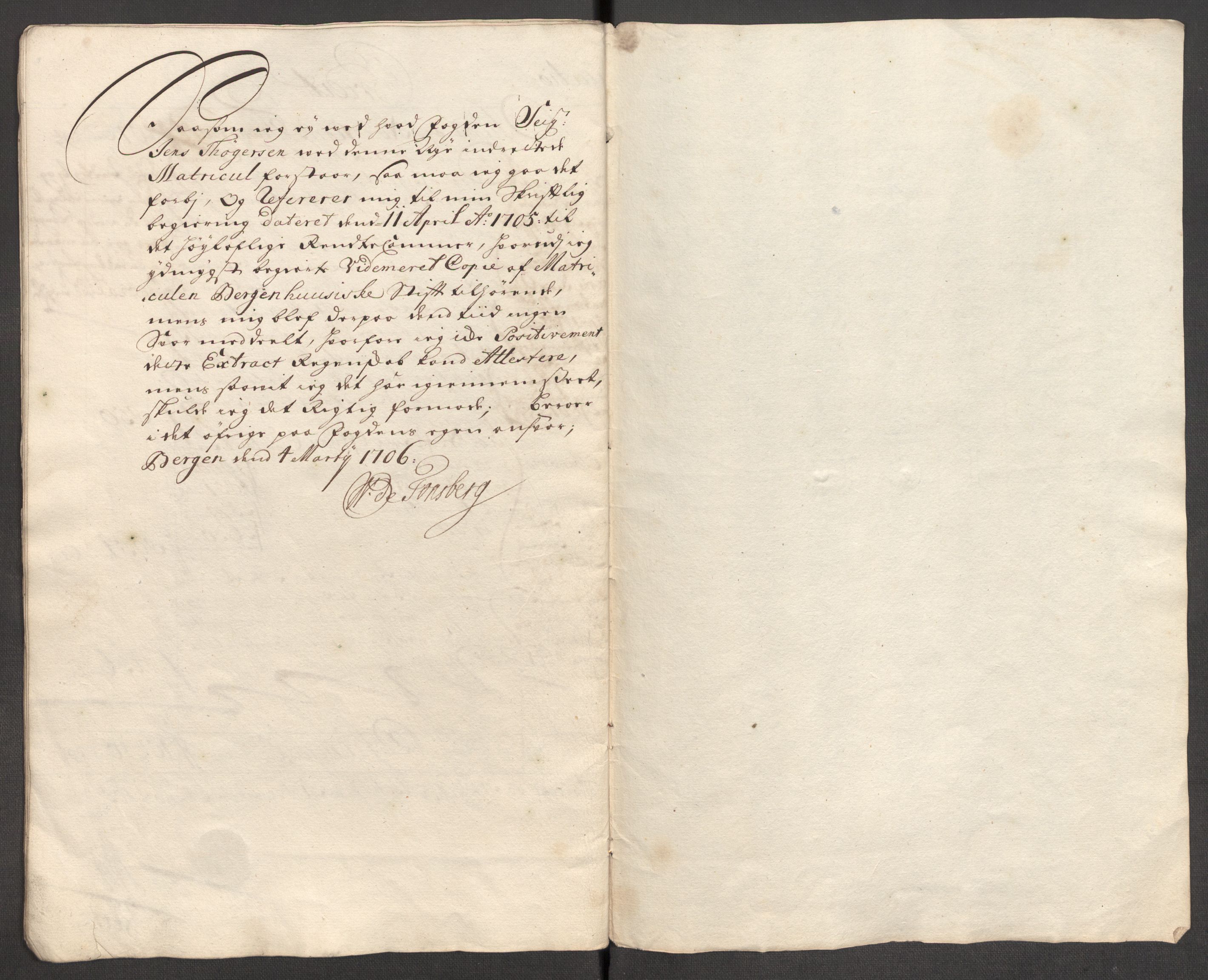 Rentekammeret inntil 1814, Reviderte regnskaper, Fogderegnskap, RA/EA-4092/R53/L3429: Fogderegnskap Sunn- og Nordfjord, 1705, p. 17