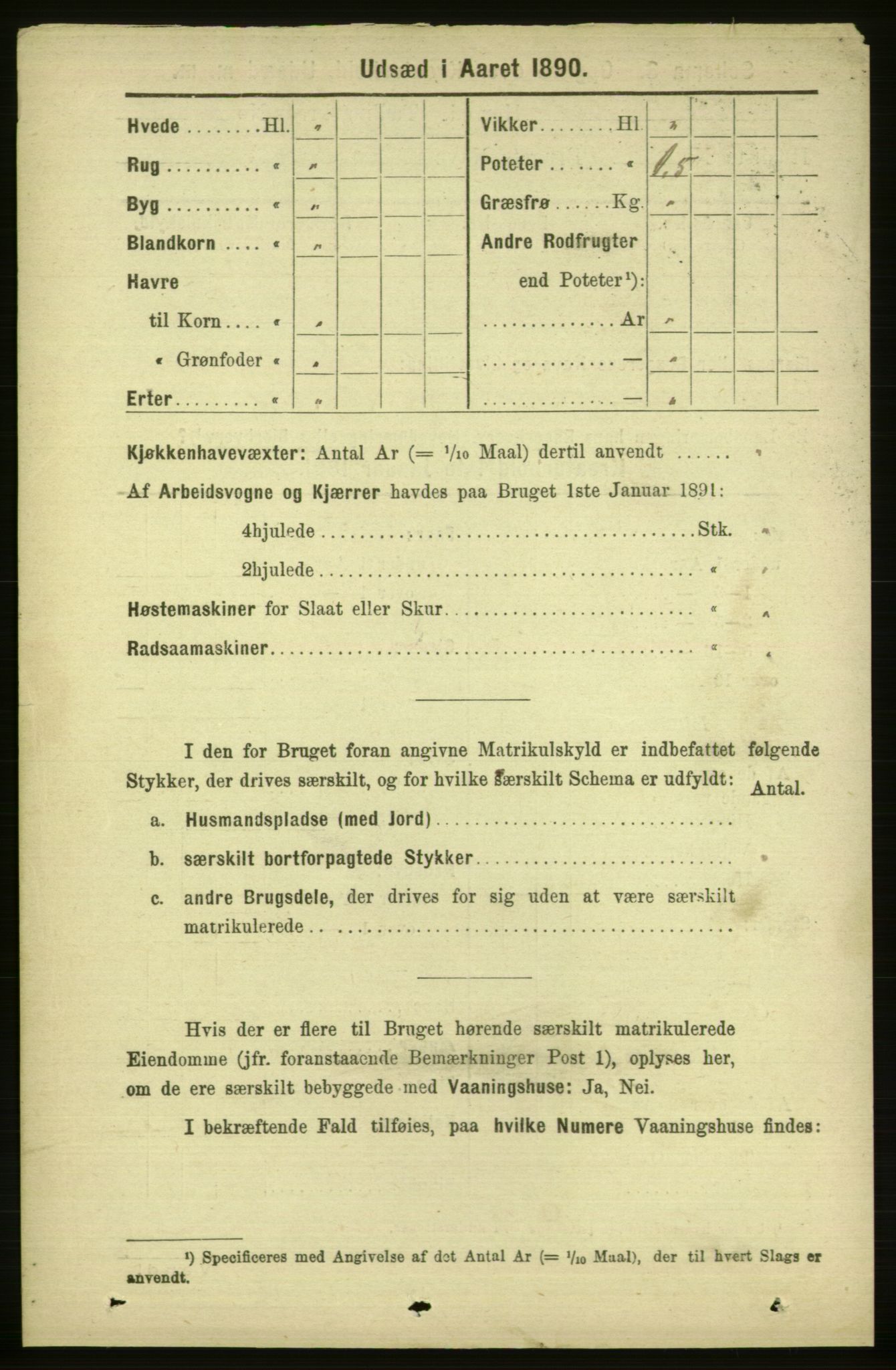 RA, 1891 census for 1571 Halsa, 1891, p. 1967