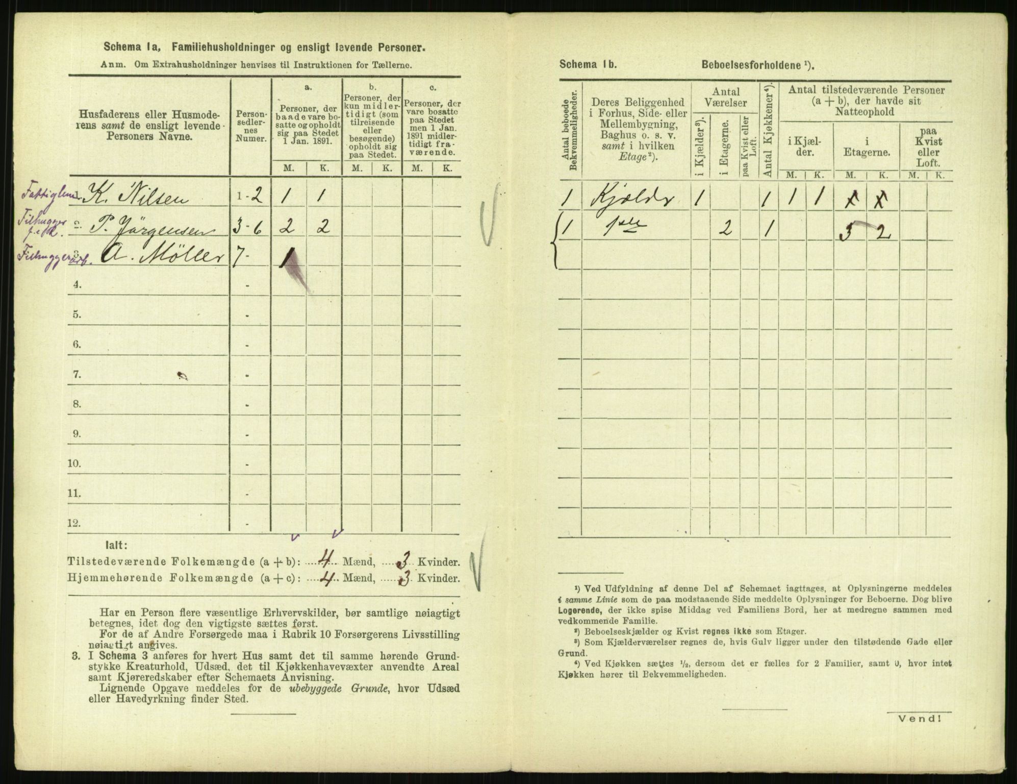 RA, 1891 census for 0301 Kristiania, 1891, p. 148405