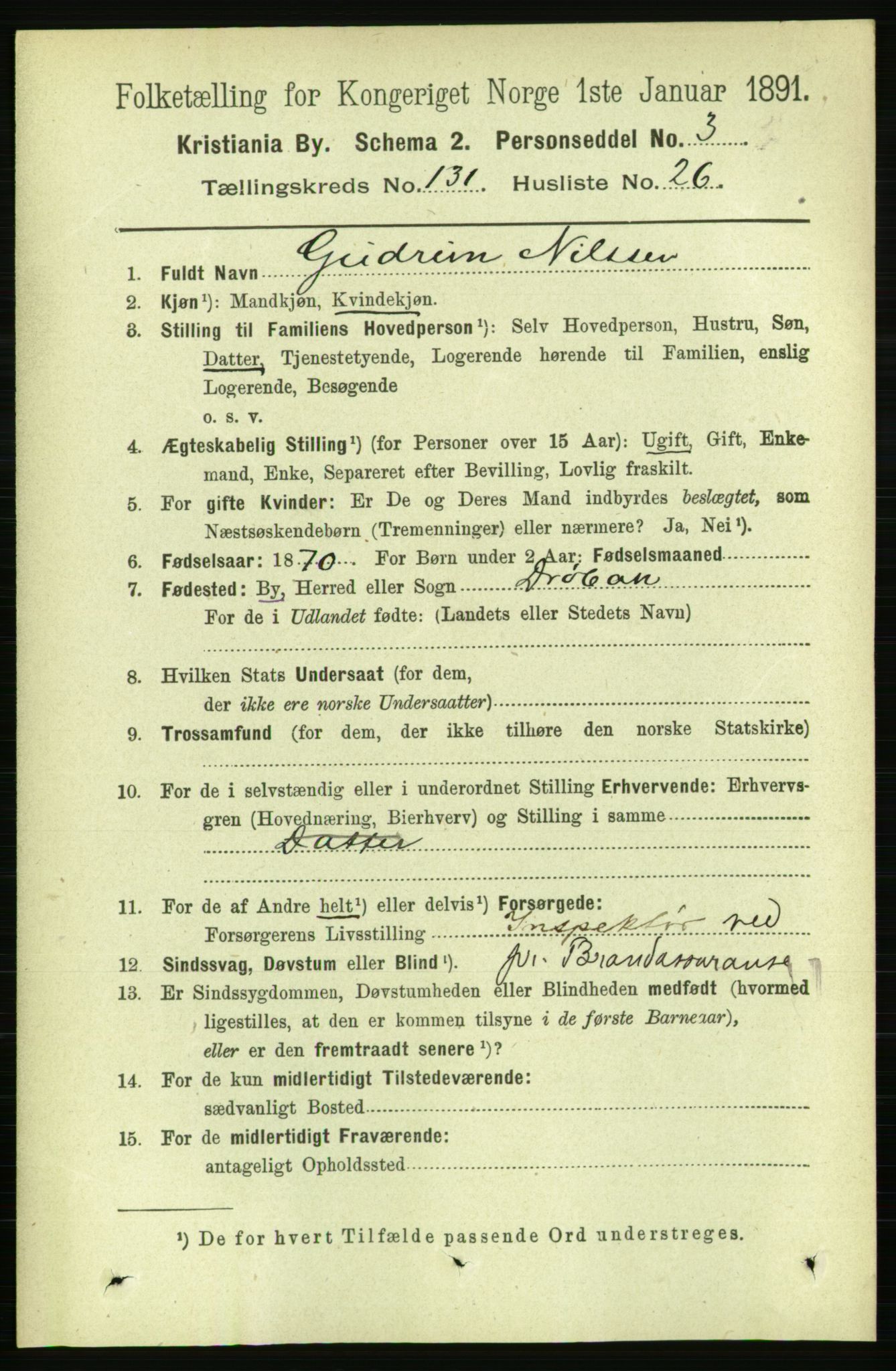 RA, 1891 census for 0301 Kristiania, 1891, p. 71214