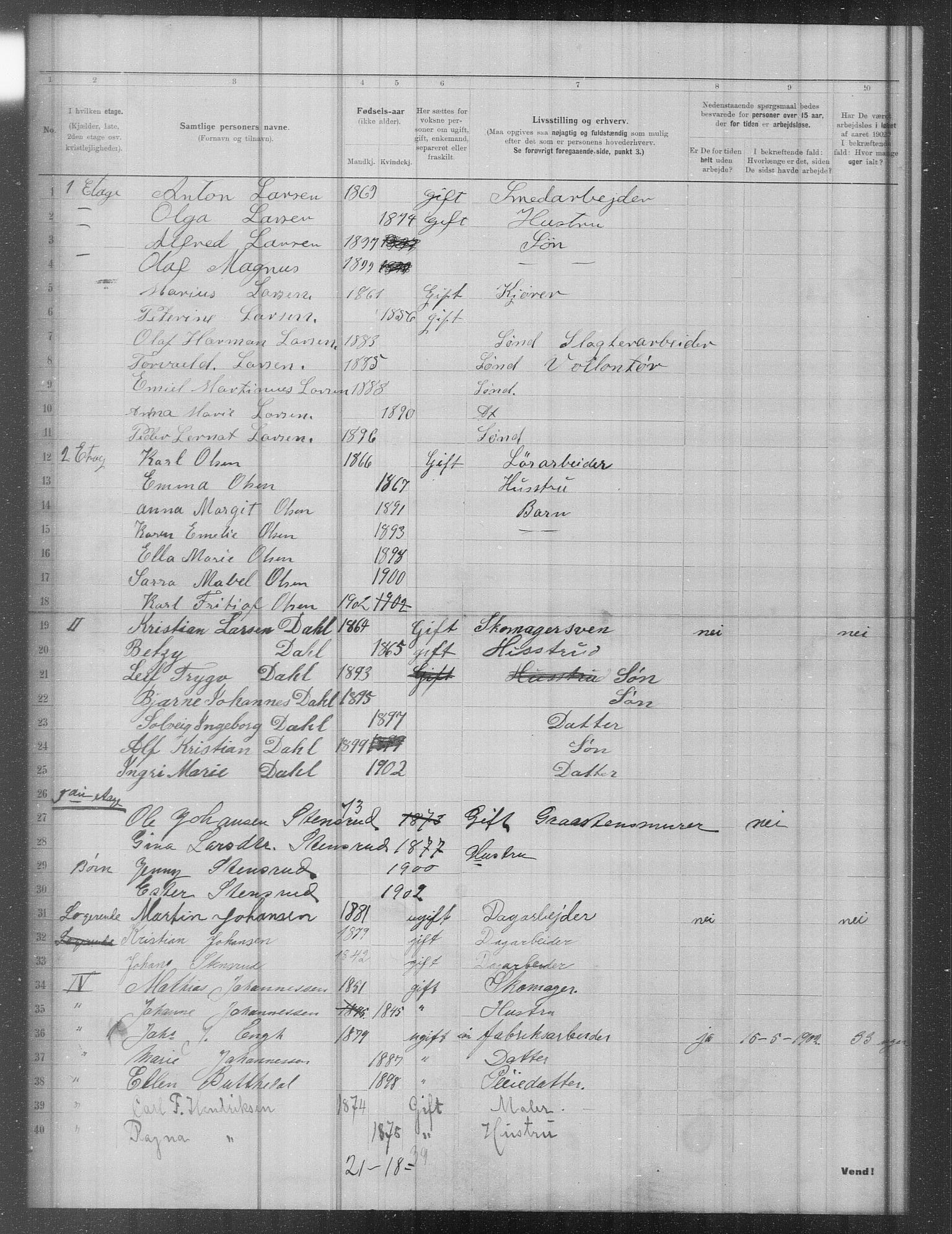 OBA, Municipal Census 1902 for Kristiania, 1902, p. 11502