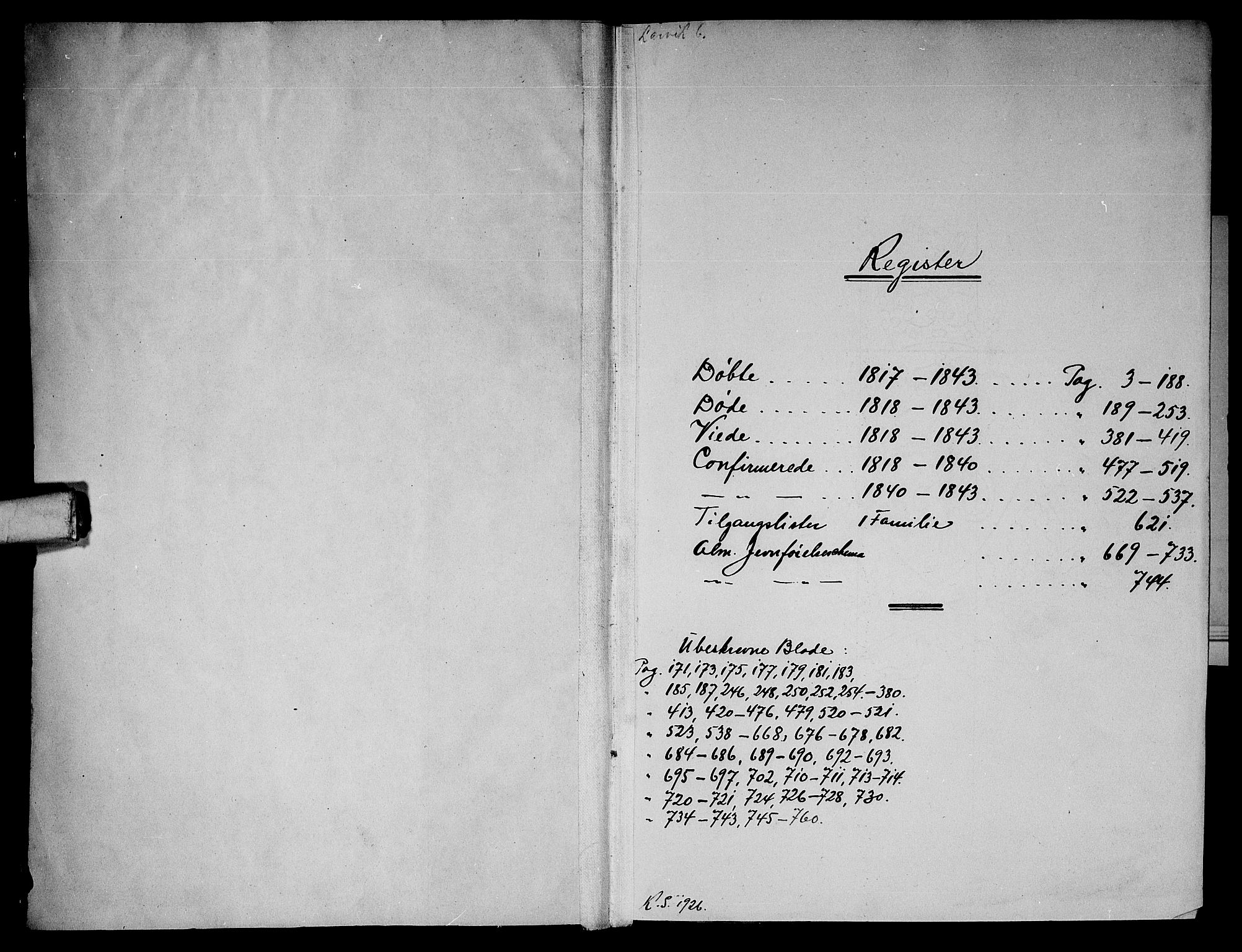 Larvik kirkebøker, AV/SAKO-A-352/G/Gb/L0001: Parish register (copy) no. II 1, 1818-1843