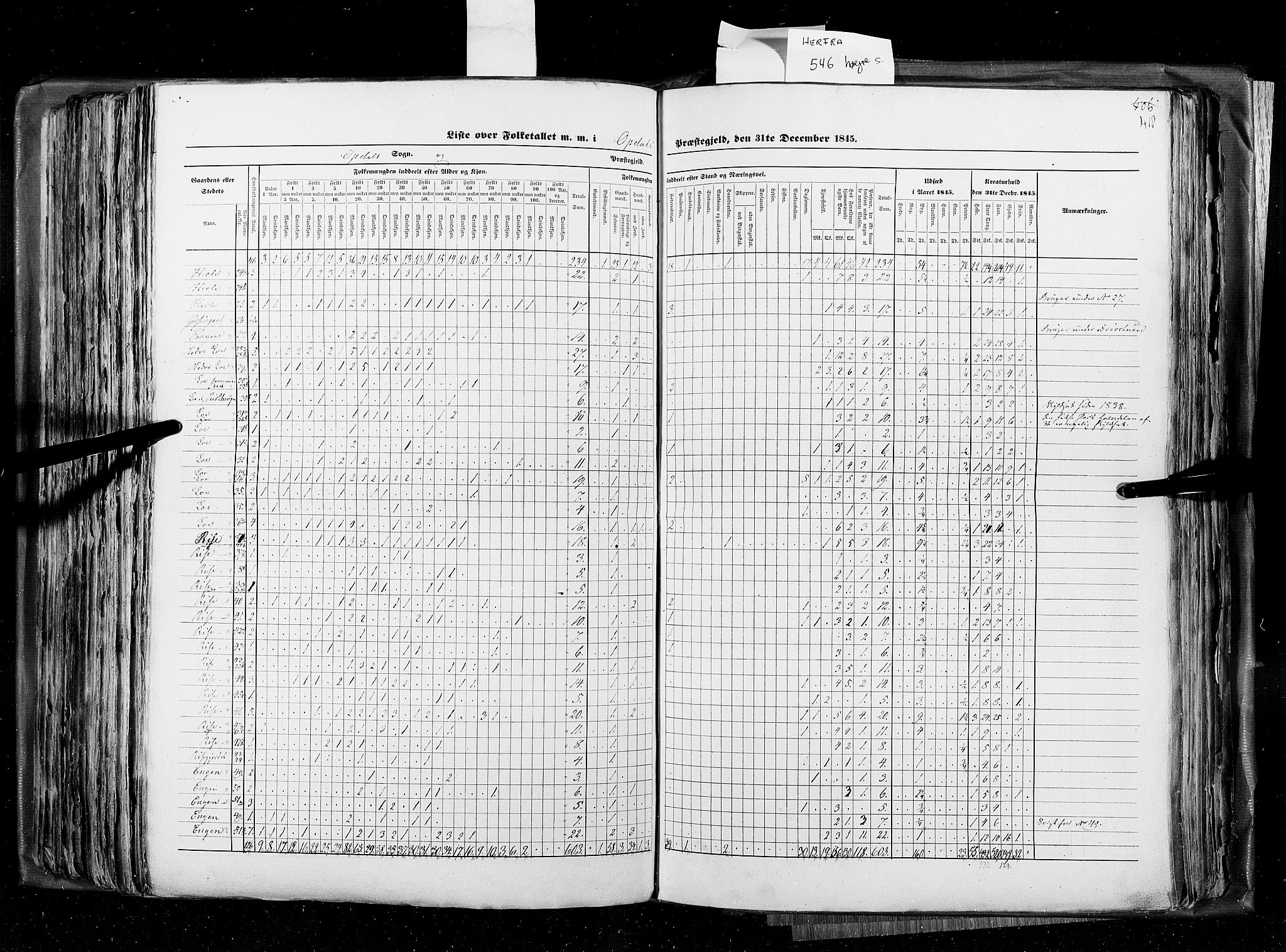 RA, Census 1845, vol. 8: Romsdal amt og Søndre Trondhjems amt, 1845, p. 418