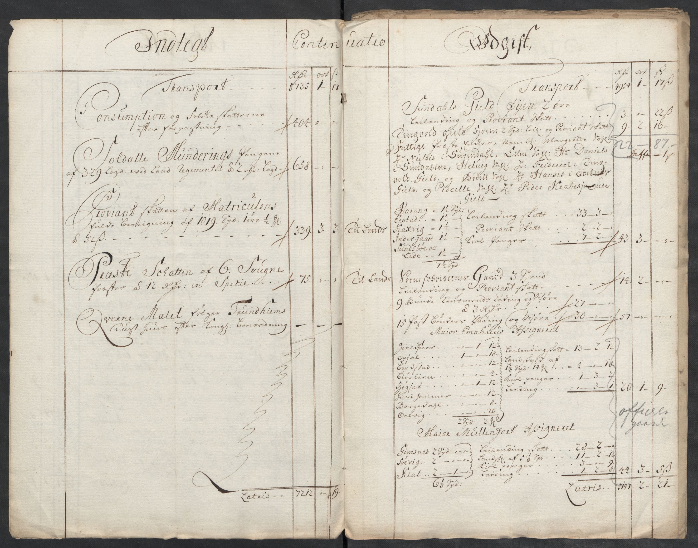 Rentekammeret inntil 1814, Reviderte regnskaper, Fogderegnskap, RA/EA-4092/R56/L3742: Fogderegnskap Nordmøre, 1706-1707, p. 167