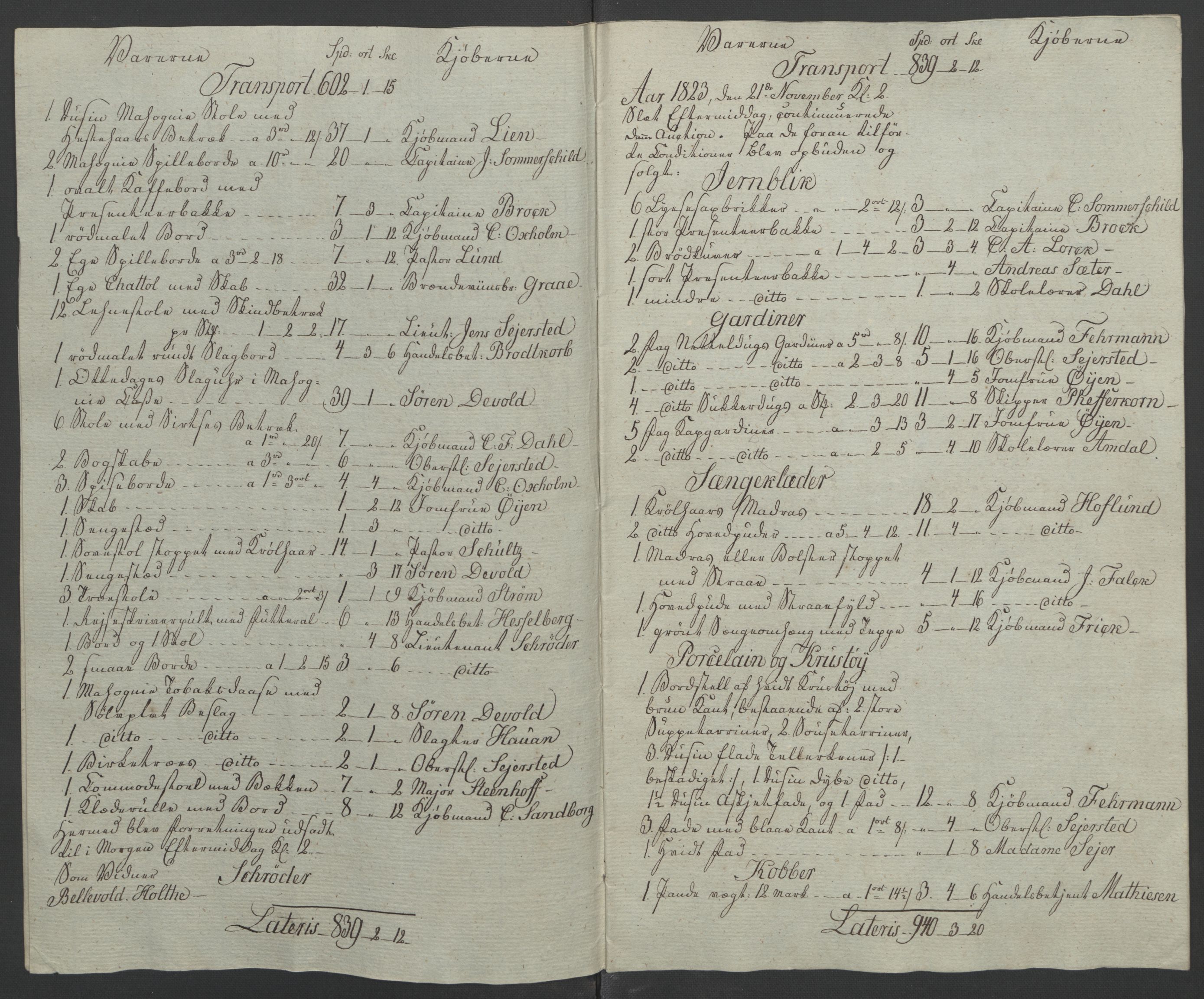 Forsvaret, Generalauditøren, AV/RA-RAFA-1772/F/Fj/Fja/L0032: --, 1750-1823, p. 595