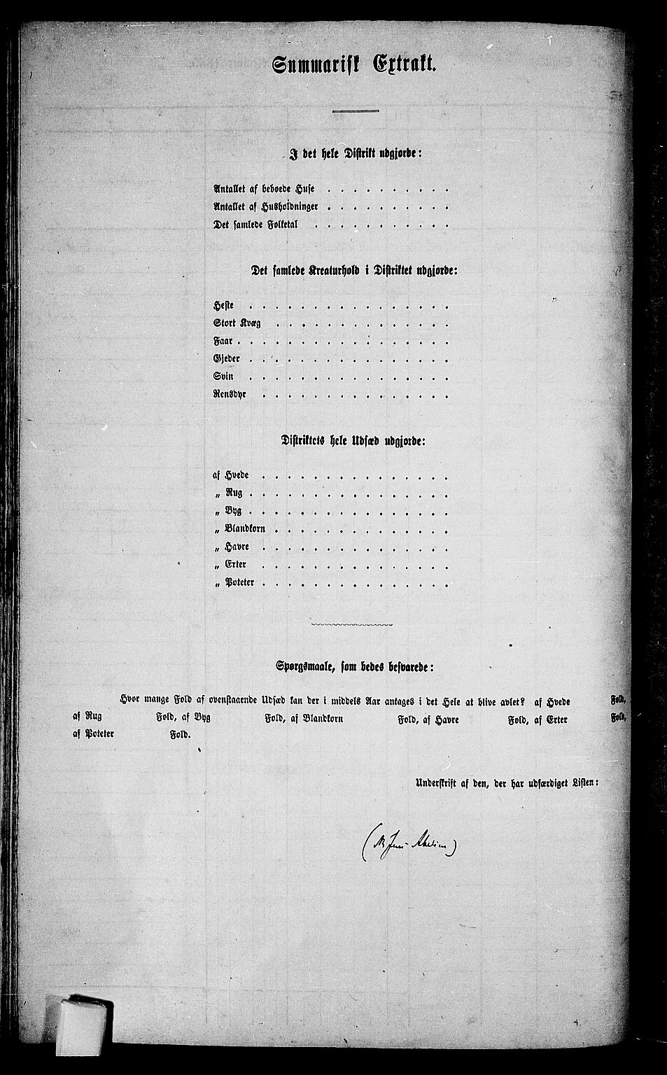 RA, 1865 census for Hadsel, 1865, p. 75