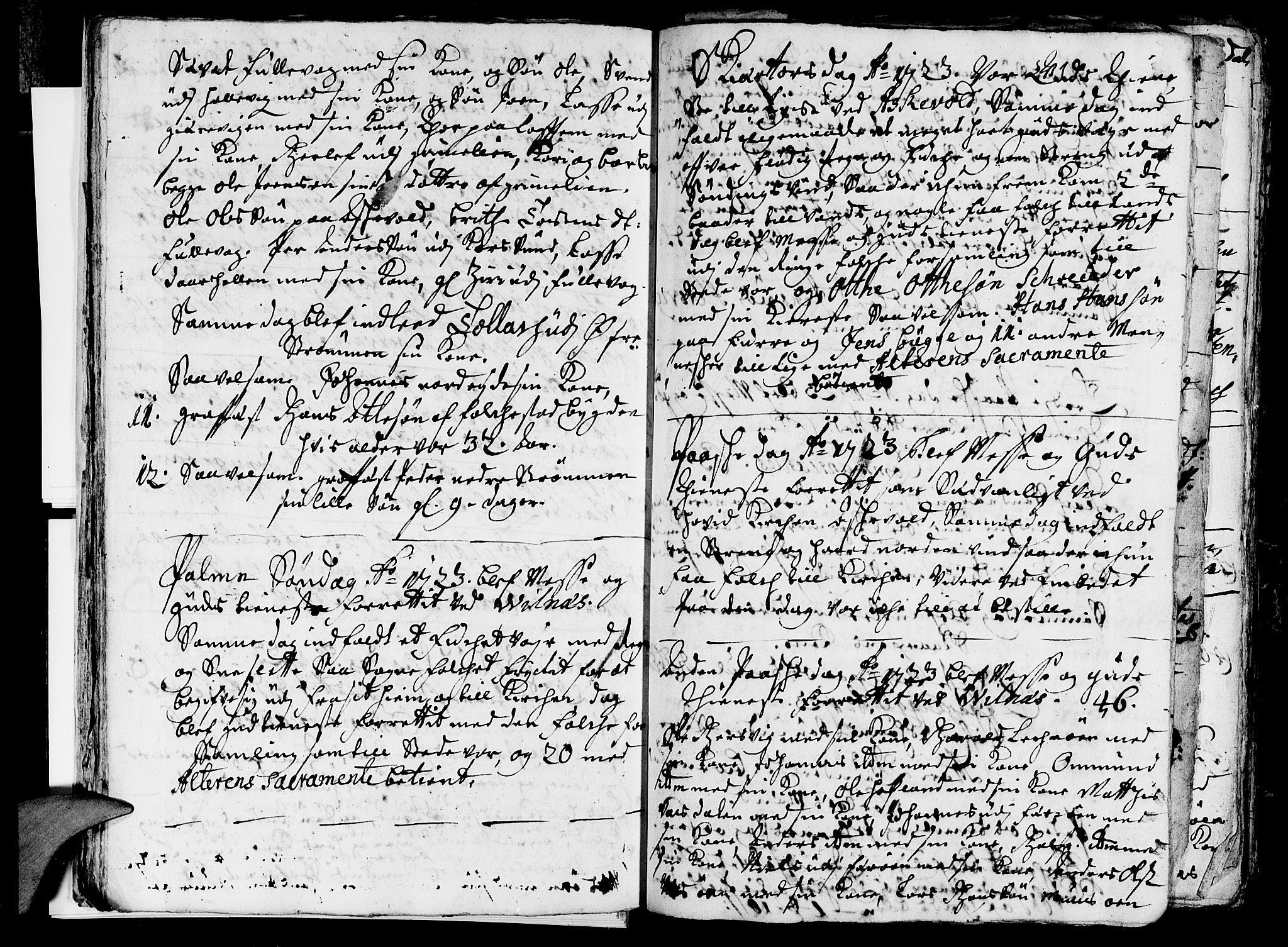 Askvoll sokneprestembete, SAB/A-79501/H/Haa/Haaa/L0005: Parish register (official) no. A 5, 1722-1733, p. 36