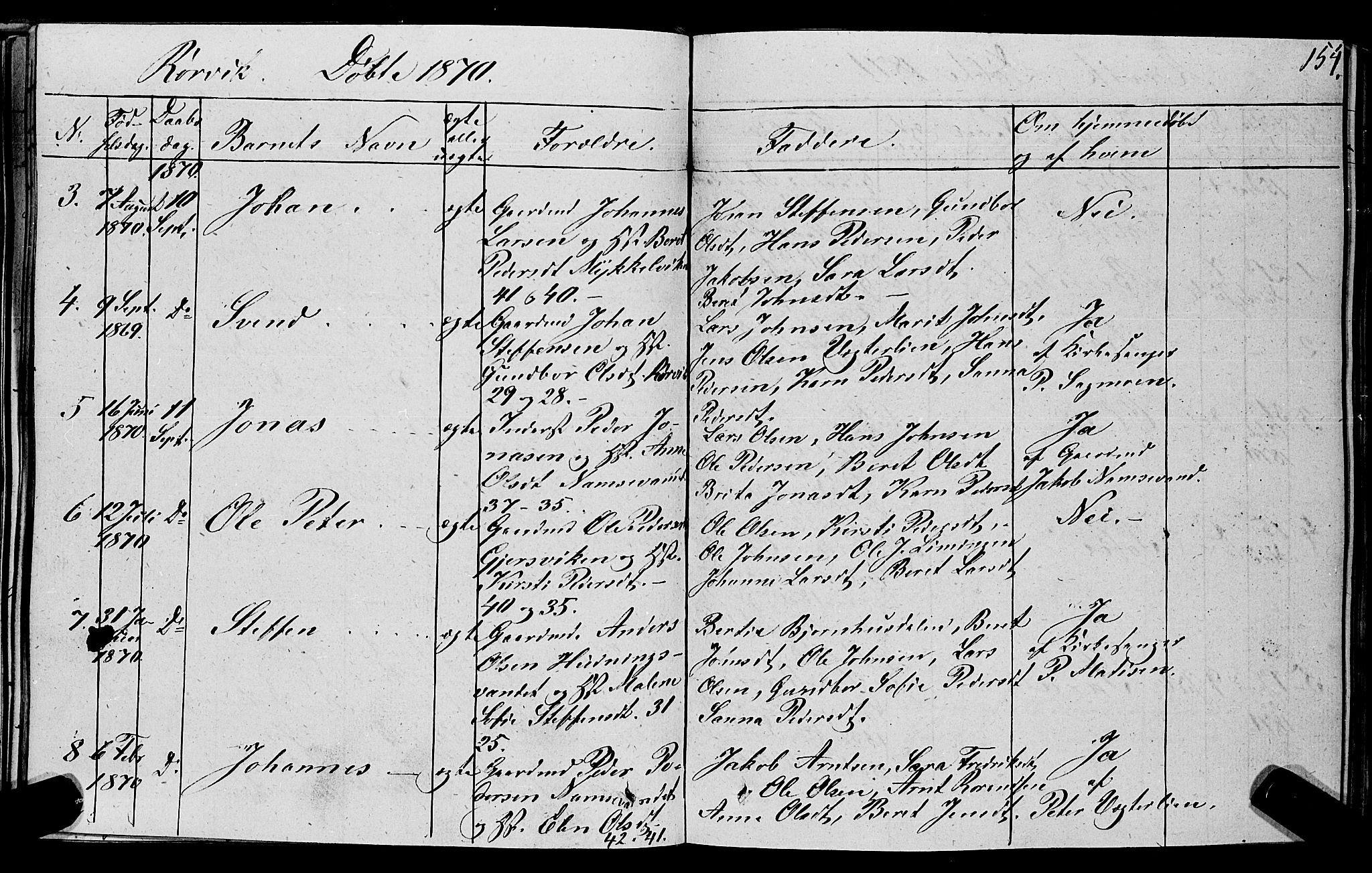 Ministerialprotokoller, klokkerbøker og fødselsregistre - Nord-Trøndelag, SAT/A-1458/762/L0538: Parish register (official) no. 762A02 /1, 1833-1879, p. 154