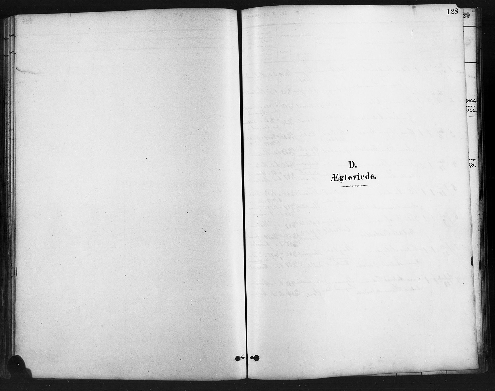 Austre Moland sokneprestkontor, SAK/1111-0001/F/Fb/Fba/L0003: Parish register (copy) no. B 3, 1879-1914, p. 128