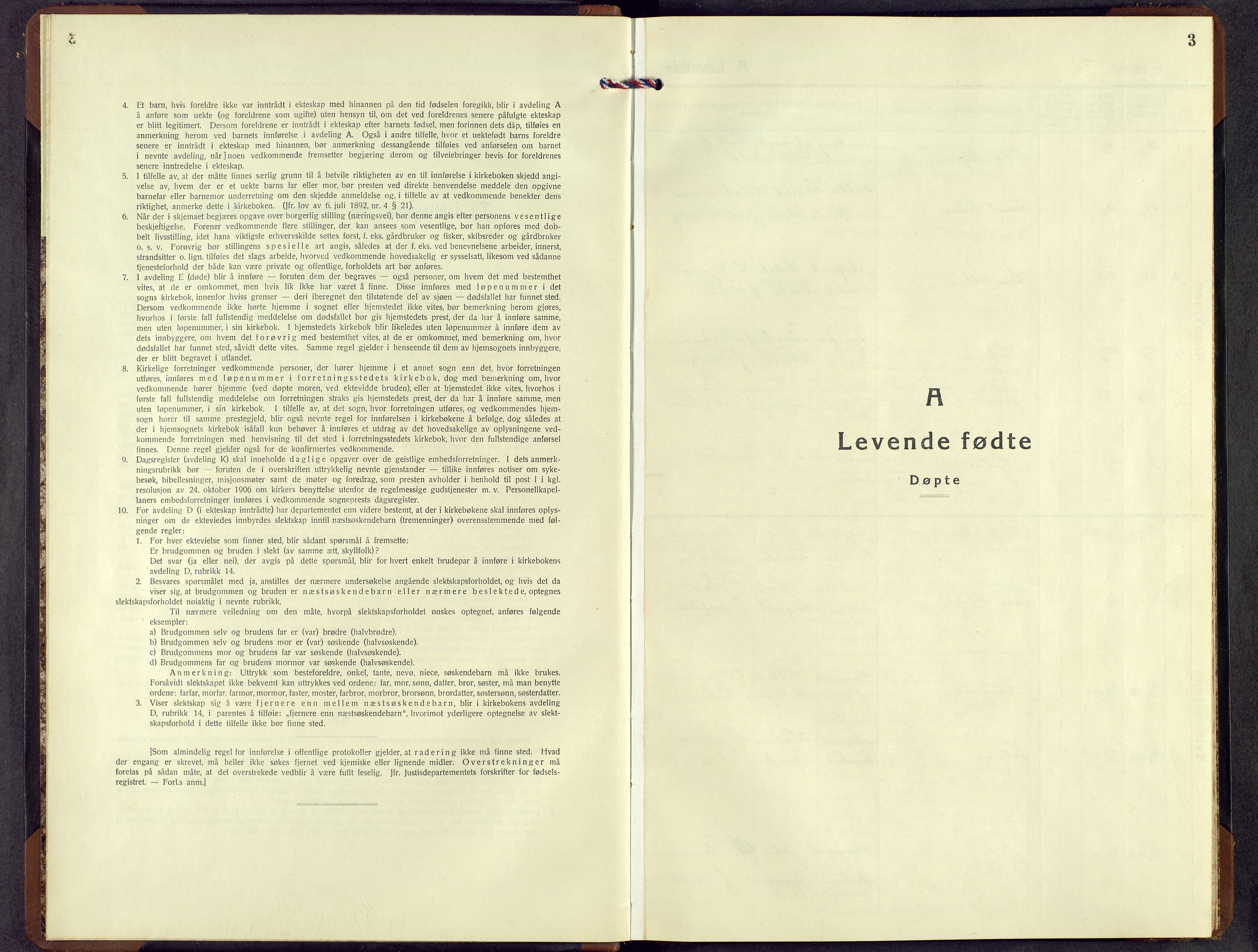 Trysil prestekontor, SAH/PREST-046/H/Ha/Hab/L0015: Parish register (copy) no. 15, 1944-1964, p. 3