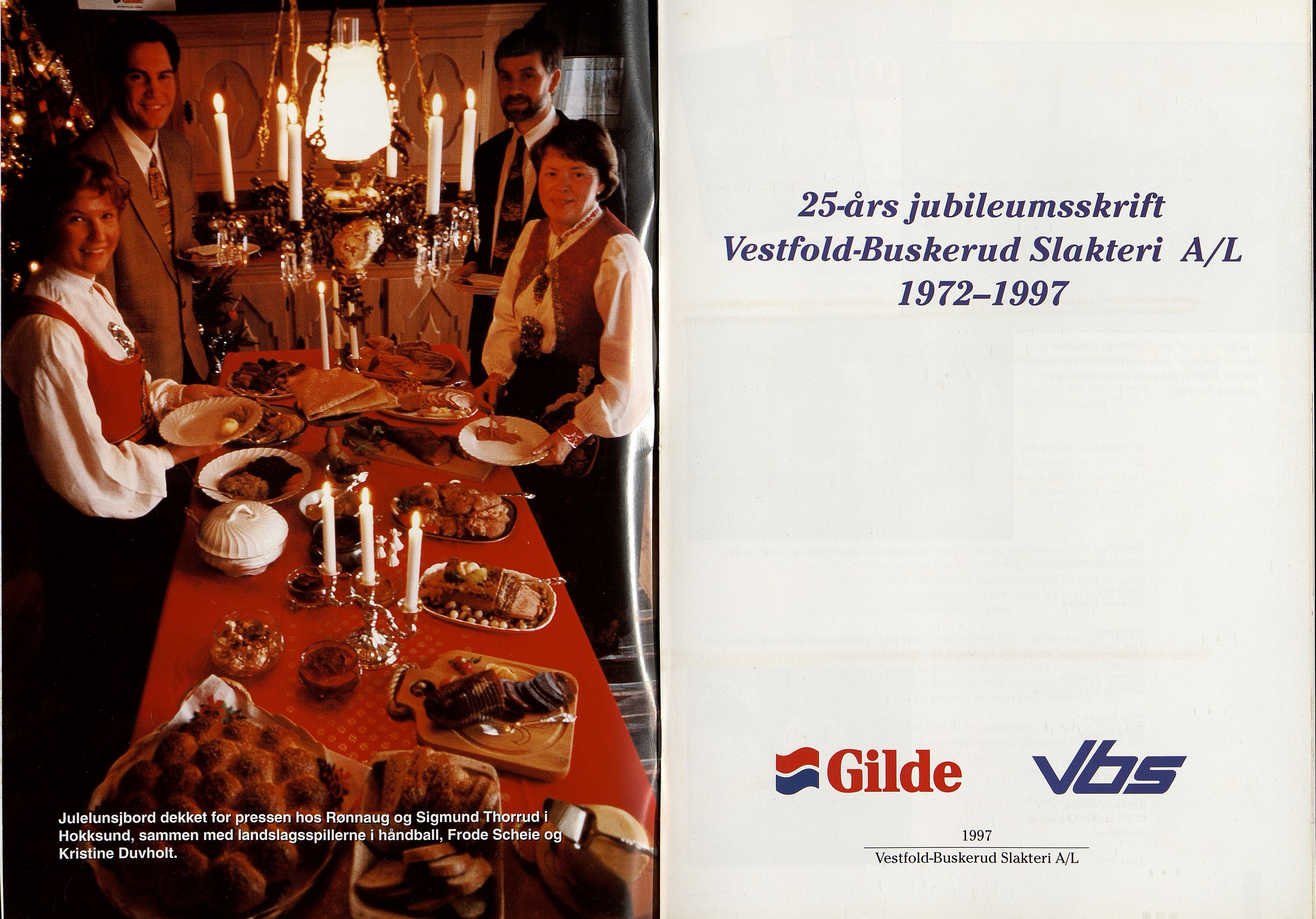 Pa 160 - Gilde Fellesslakteriet BA, VEMU/A-1210/X/L0003: Egenproduserte trykksaker, diverse, 1952-1997