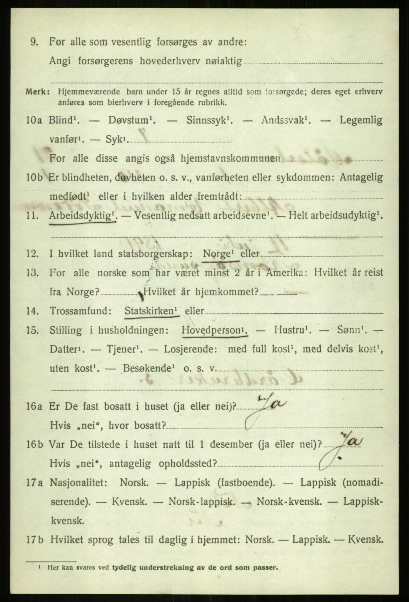 SATØ, 1920 census for Målselv, 1920, p. 9686