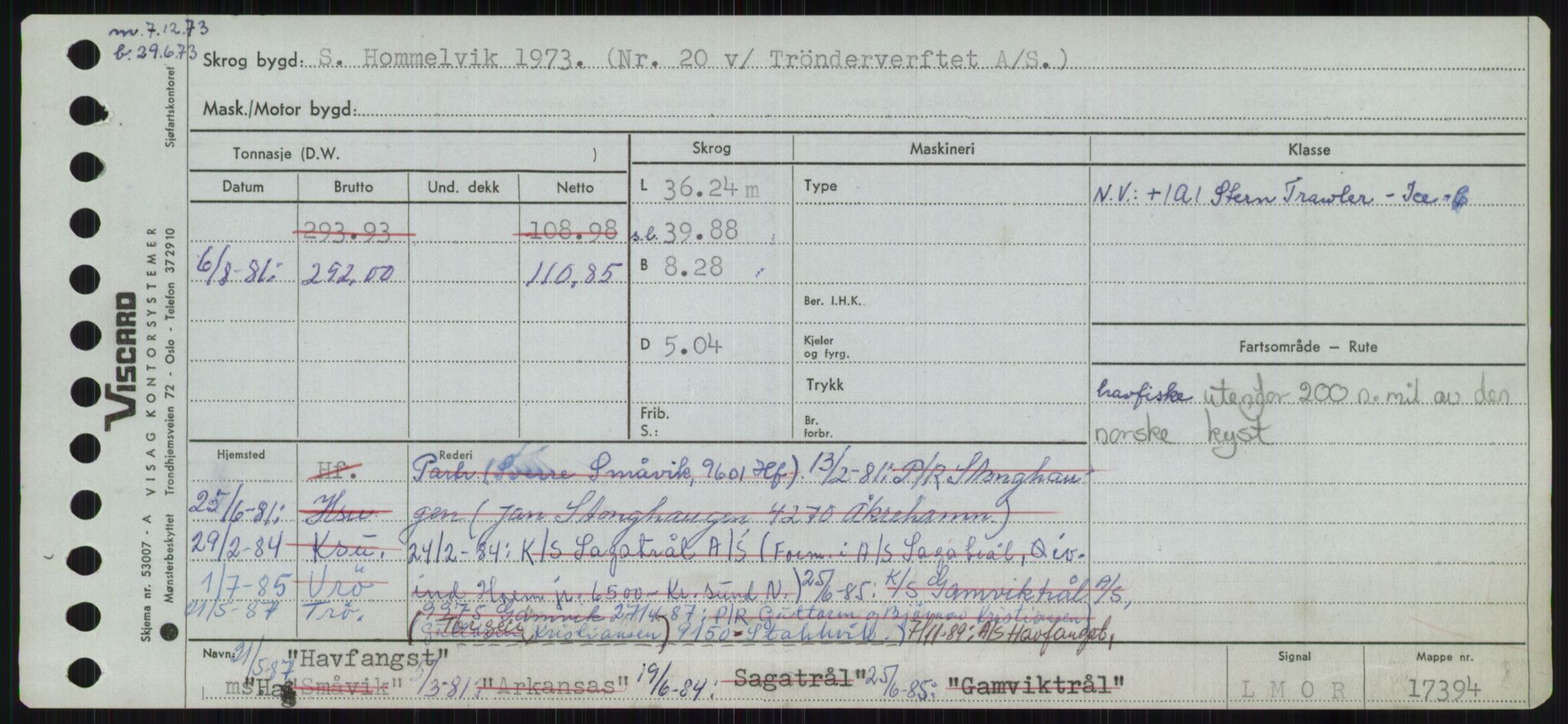 Sjøfartsdirektoratet med forløpere, Skipsmålingen, AV/RA-S-1627/H/Ha/L0002/0002: Fartøy, Eik-Hill / Fartøy, G-Hill, p. 621