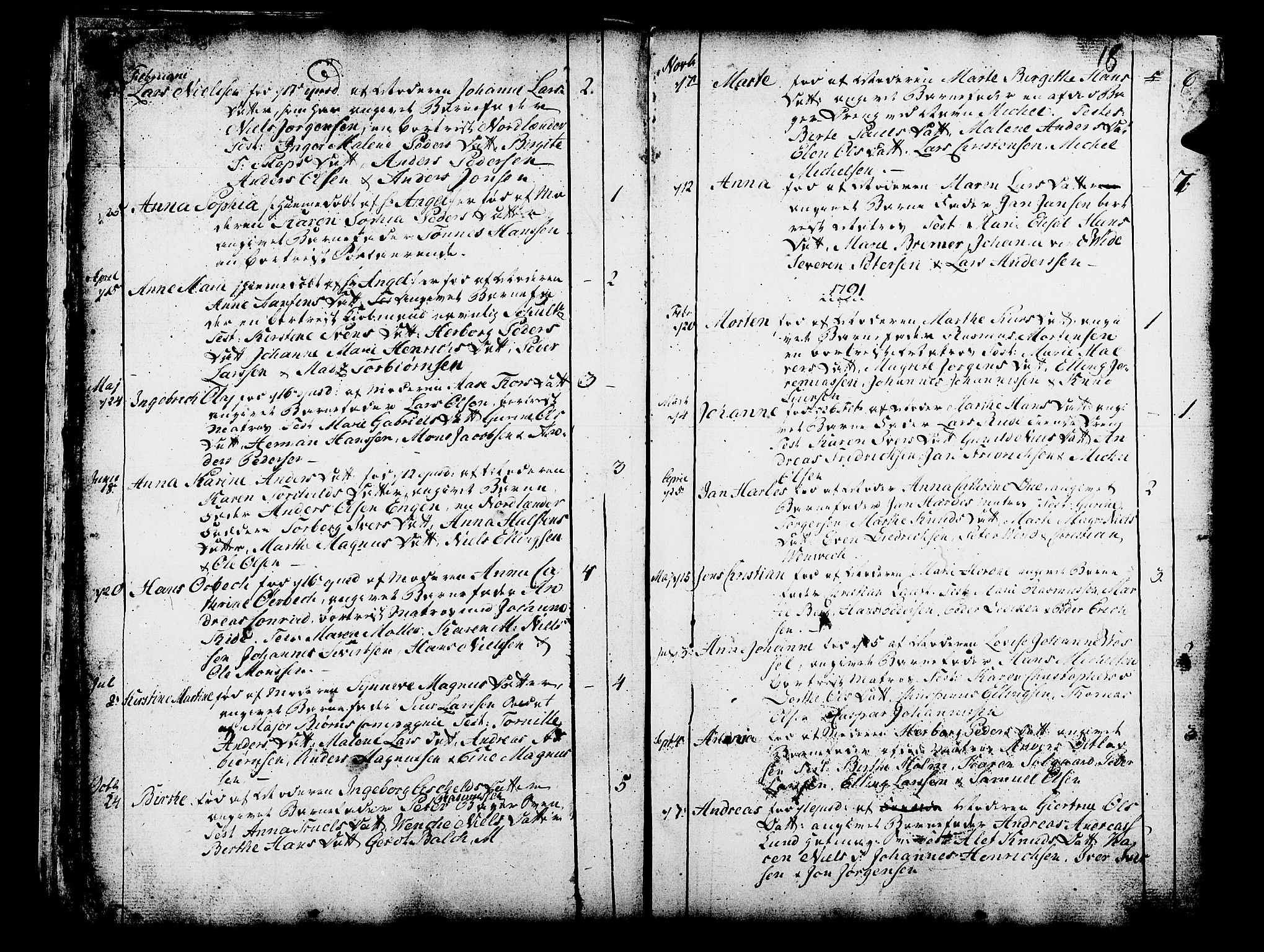 Domkirken sokneprestembete, SAB/A-74801/H/Haa/L0003: Parish register (official) no. A 3, 1758-1789, p. 18