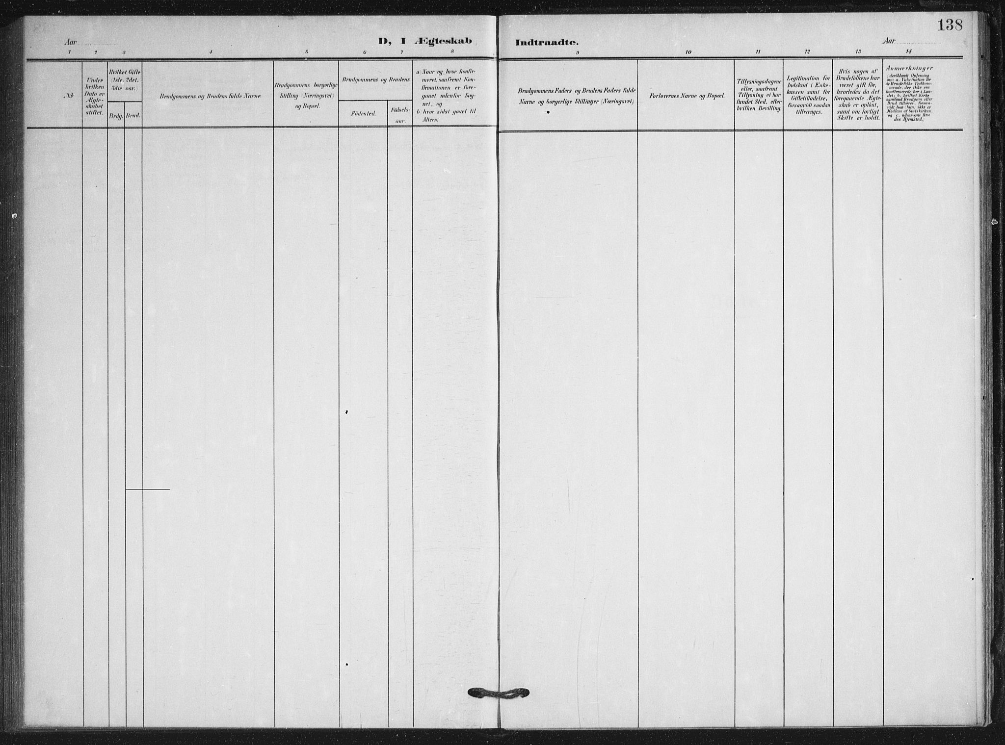 Ministerialprotokoller, klokkerbøker og fødselsregistre - Nordland, AV/SAT-A-1459/895/L1373: Parish register (official) no. 895A08, 1905-1915, p. 138