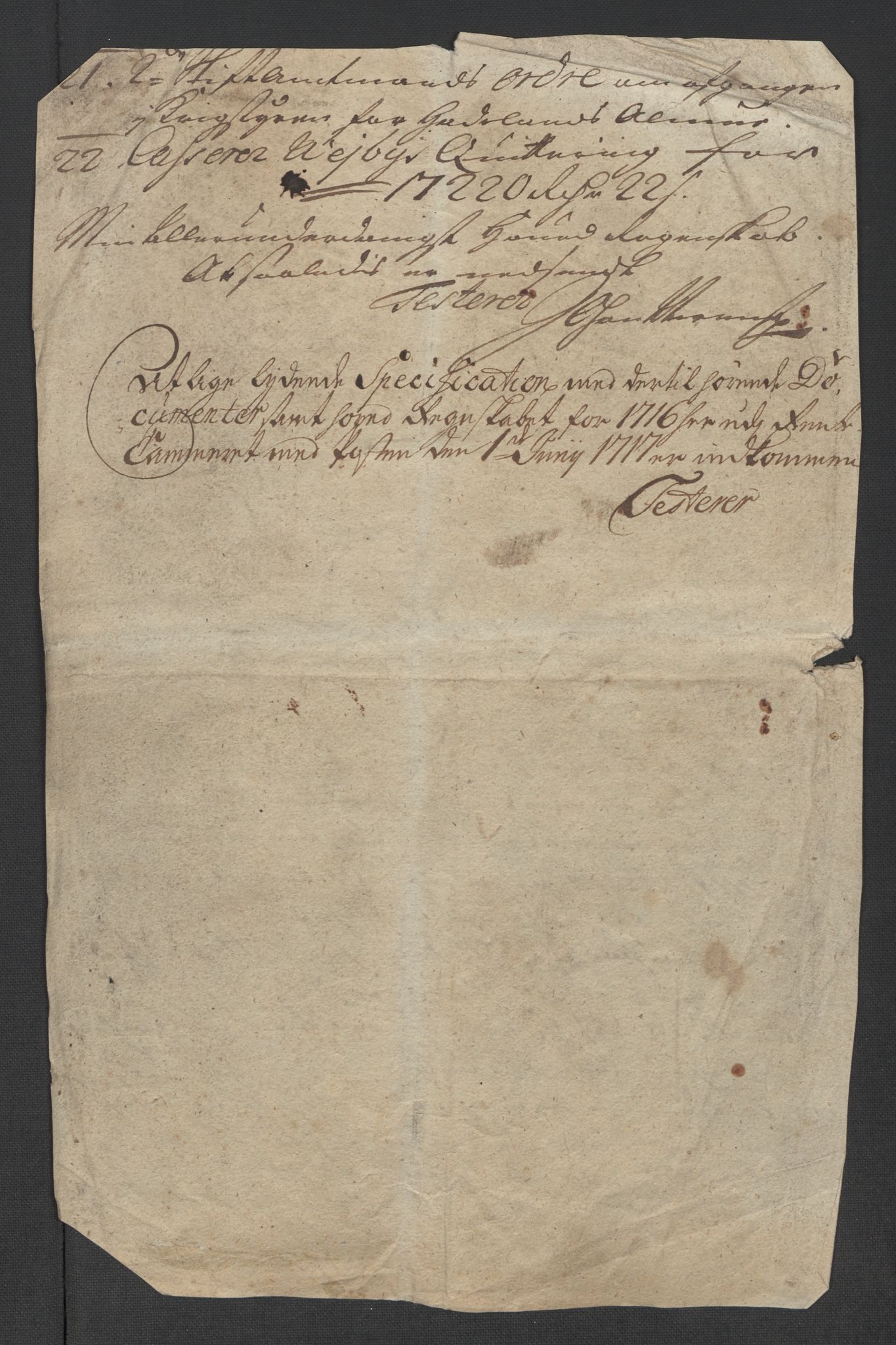 Rentekammeret inntil 1814, Reviderte regnskaper, Fogderegnskap, AV/RA-EA-4092/R18/L1315: Fogderegnskap Hadeland, Toten og Valdres, 1716, p. 12