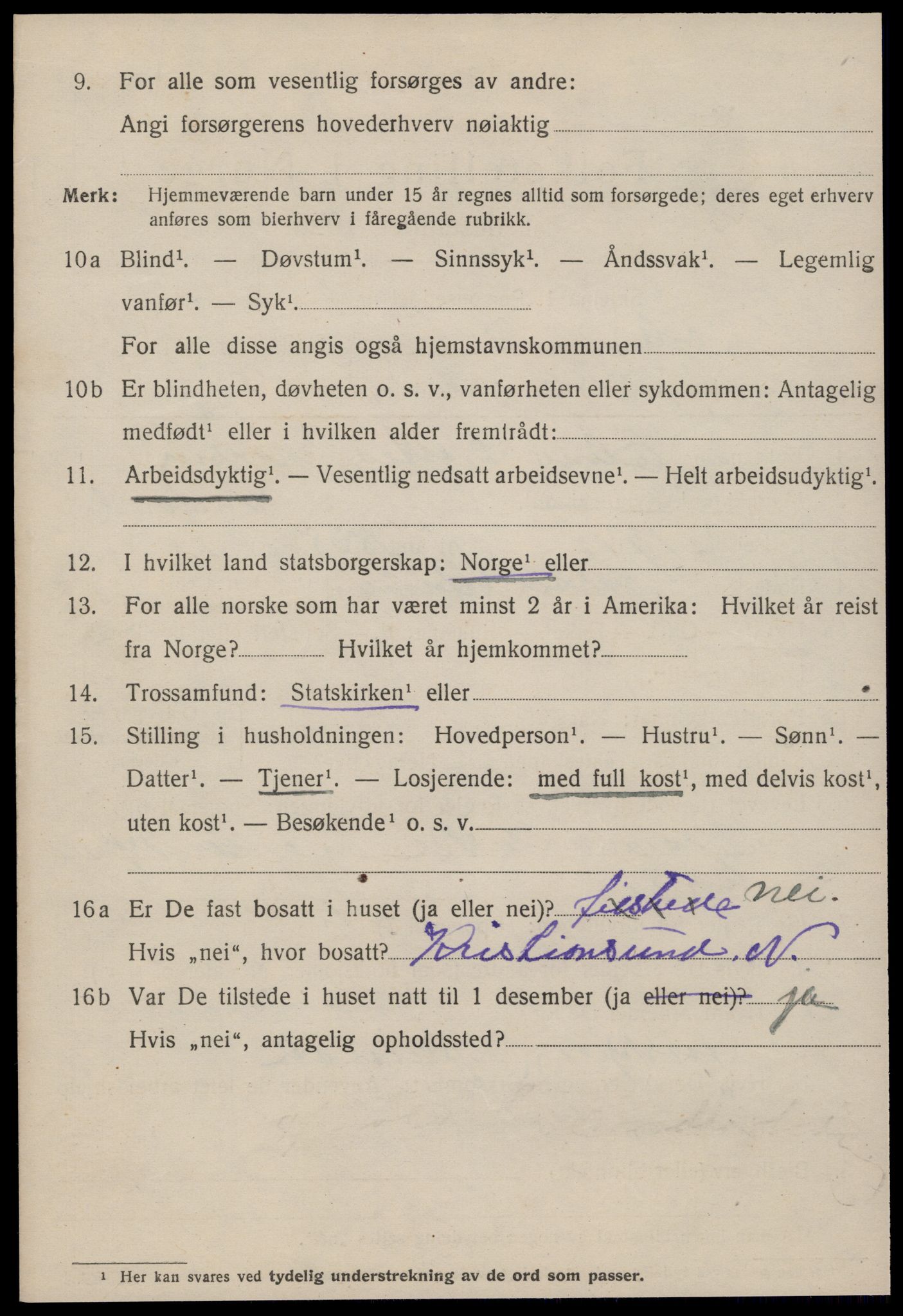SAT, 1920 census for Ålesund, 1920, p. 35615