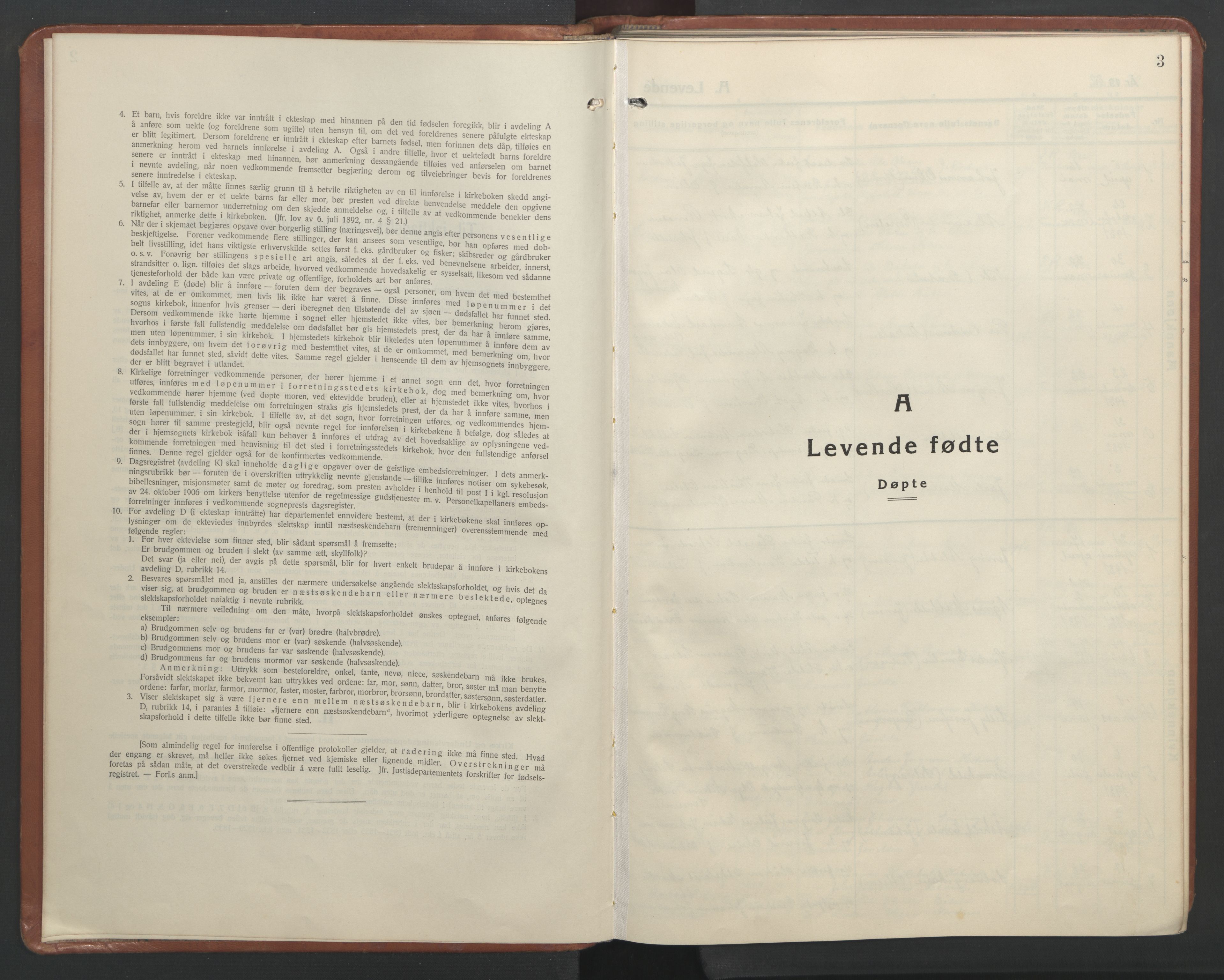 Ministerialprotokoller, klokkerbøker og fødselsregistre - Nordland, SAT/A-1459/832/L0496: Parish register (copy) no. 832C03, 1932-1945, p. 3