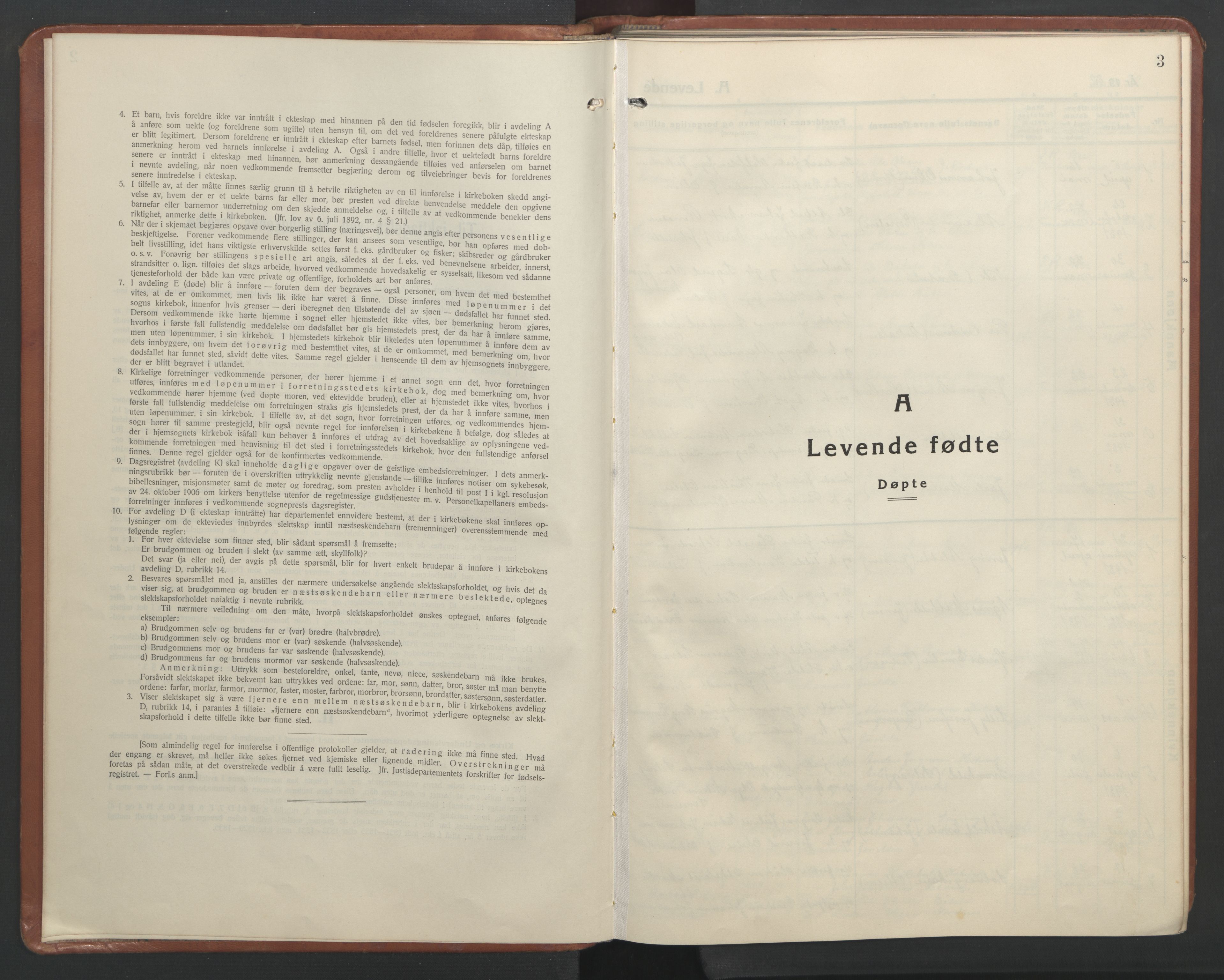 Ministerialprotokoller, klokkerbøker og fødselsregistre - Nordland, AV/SAT-A-1459/832/L0496: Parish register (copy) no. 832C03, 1932-1945, p. 3