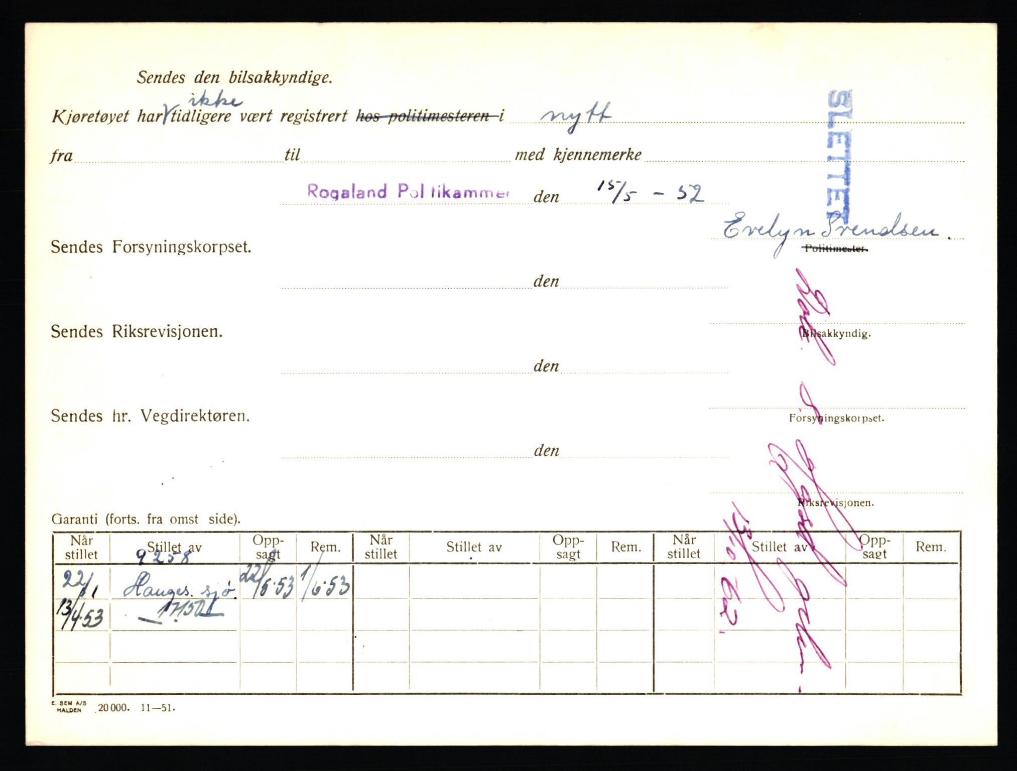 Stavanger trafikkstasjon, AV/SAST-A-101942/0/F/L0045: L-27000 - L-27799, 1930-1971, p. 130