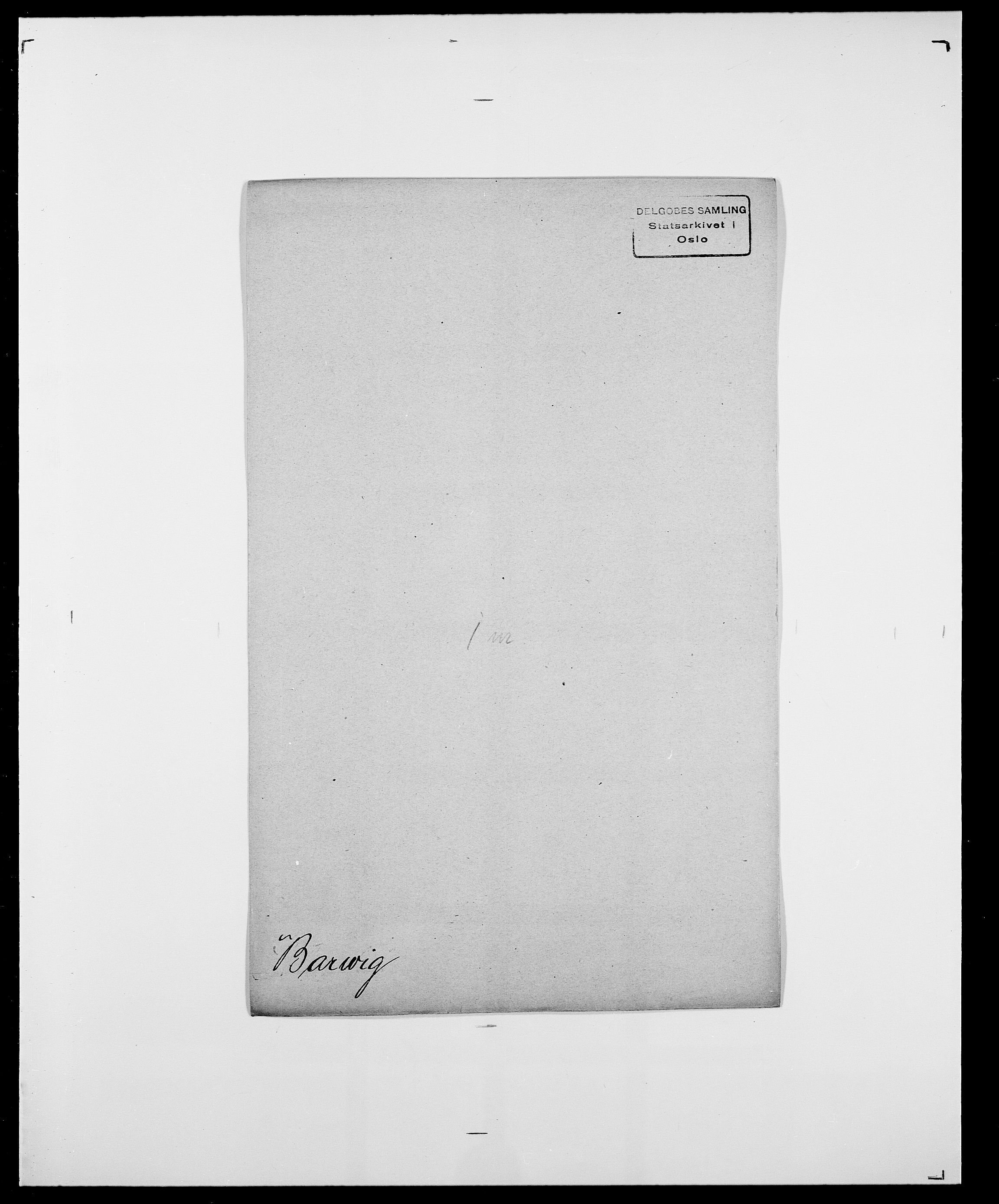 Delgobe, Charles Antoine - samling, SAO/PAO-0038/D/Da/L0003: Barca - Bergen, p. 405