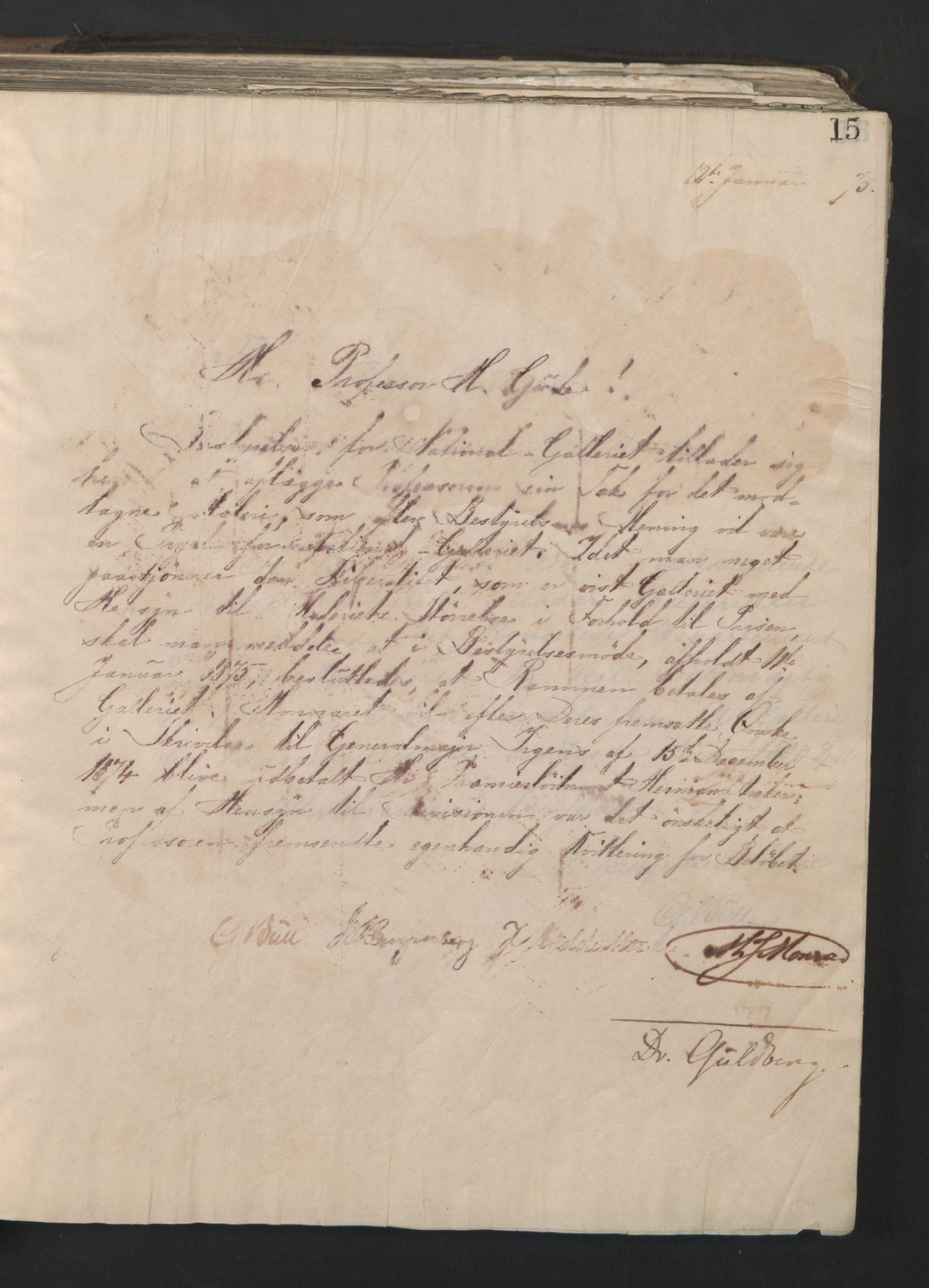 Nasjonalgalleriet, NMFK/NG-1000/B/L0002: Kopibok for maleri, skulptur, Kobberstikk- og håndtegningsamlingen., 1874-1898, p. 64