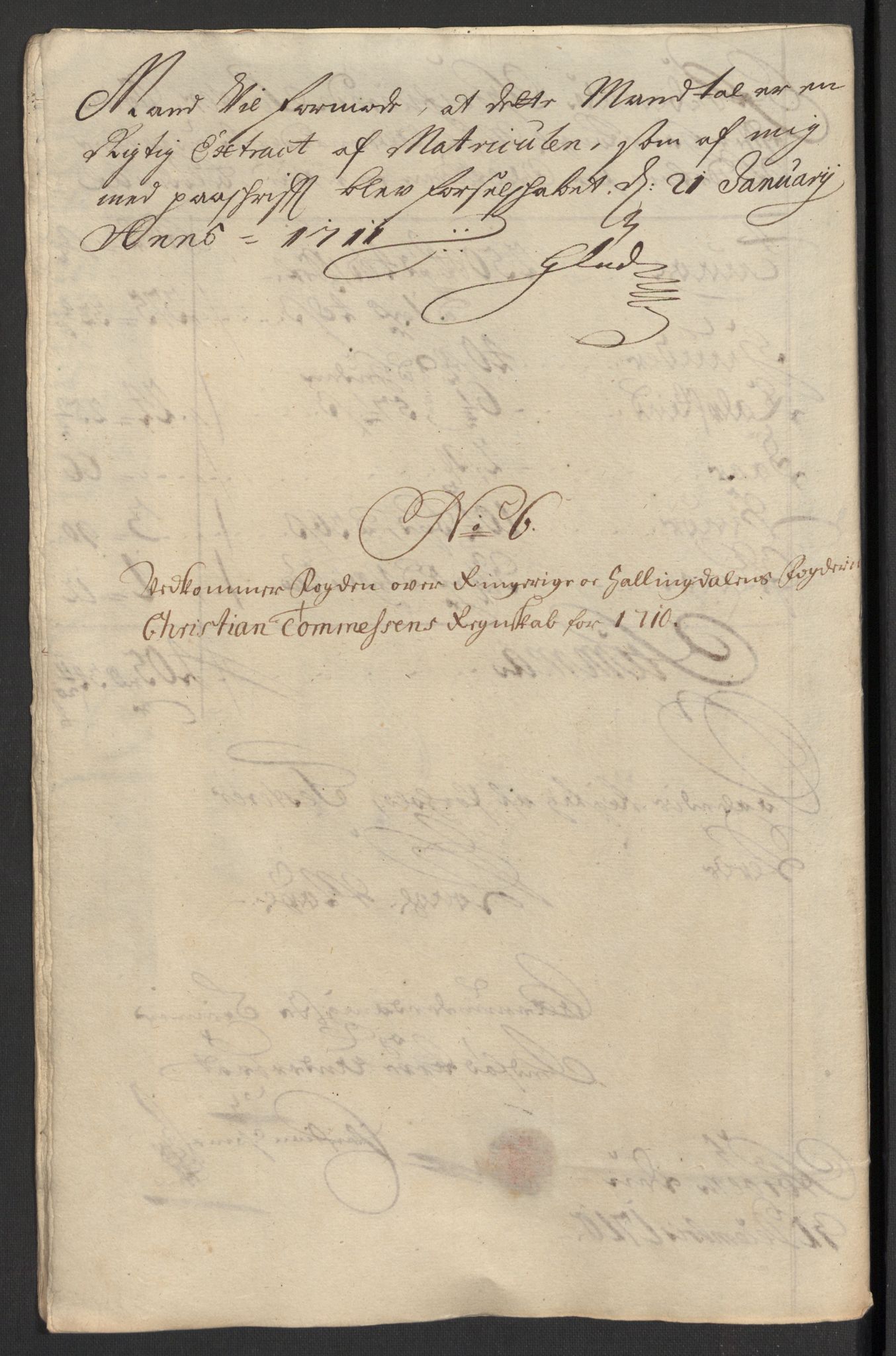 Rentekammeret inntil 1814, Reviderte regnskaper, Fogderegnskap, RA/EA-4092/R23/L1468: Fogderegnskap Ringerike og Hallingdal, 1709-1710, p. 409