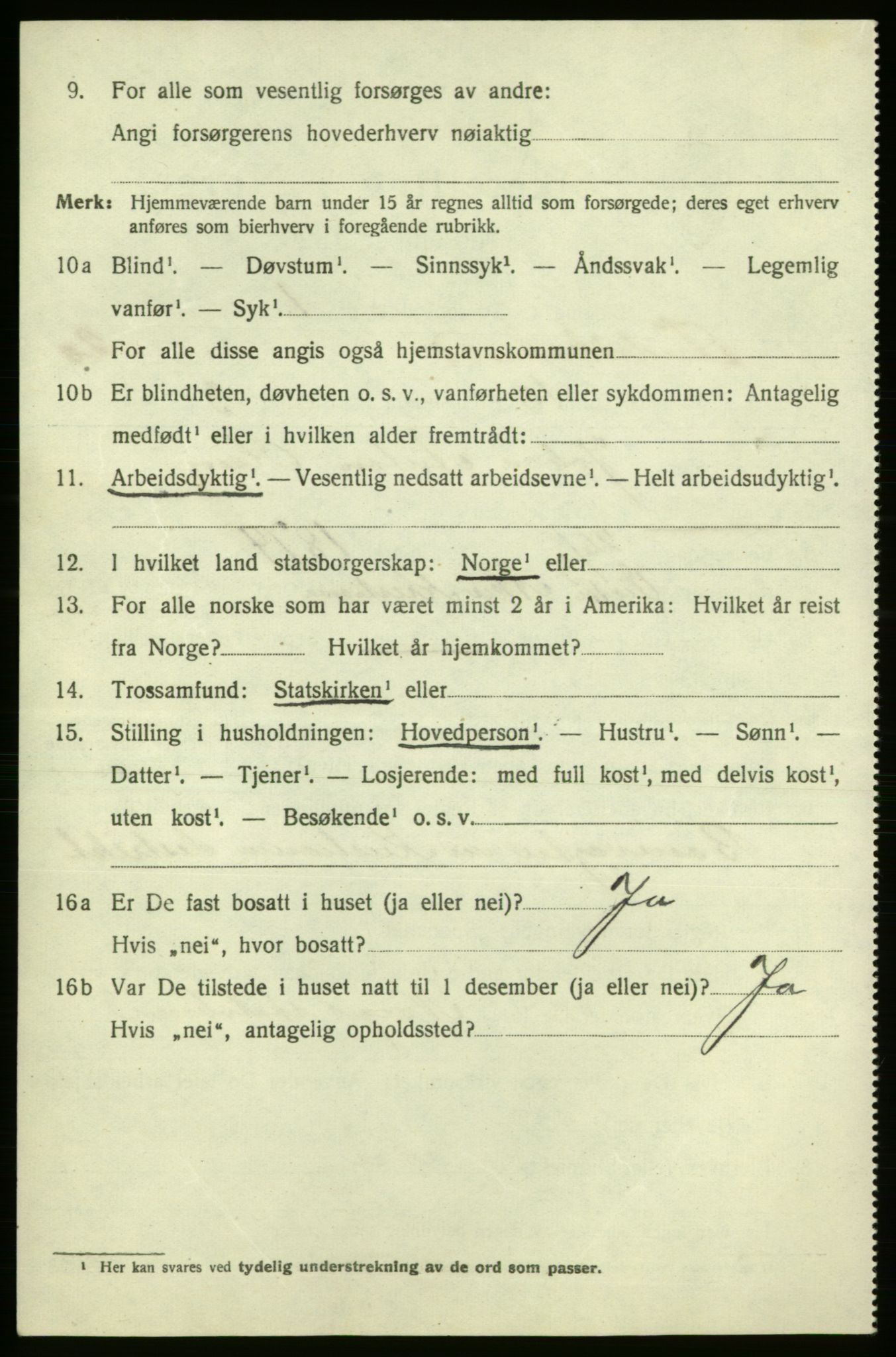 SAO, 1920 census for Fredrikshald, 1920, p. 29384