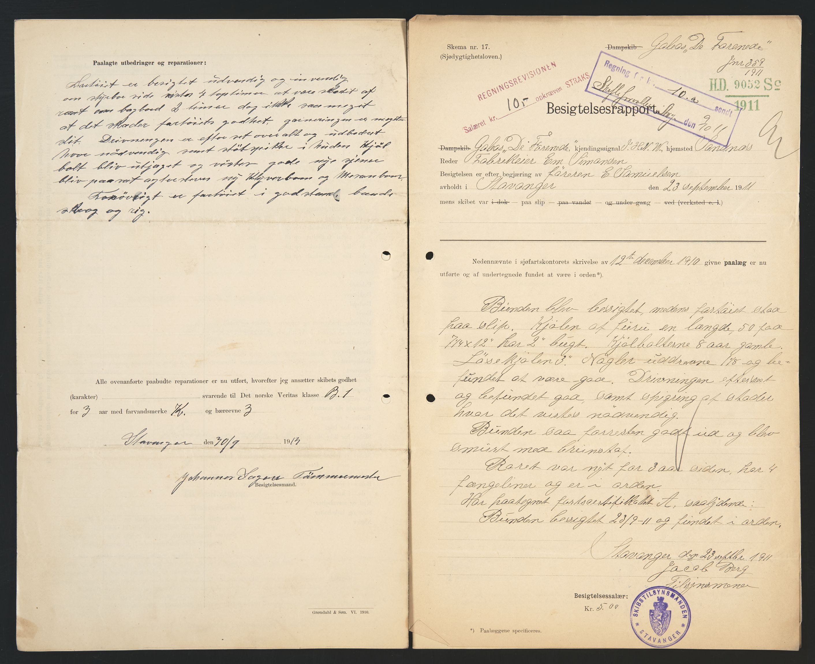 Sjøfartsdirektoratet med forløpere, skipsmapper slettede skip, AV/RA-S-4998/F/Fa/L0235: --, 1847-1930, p. 505