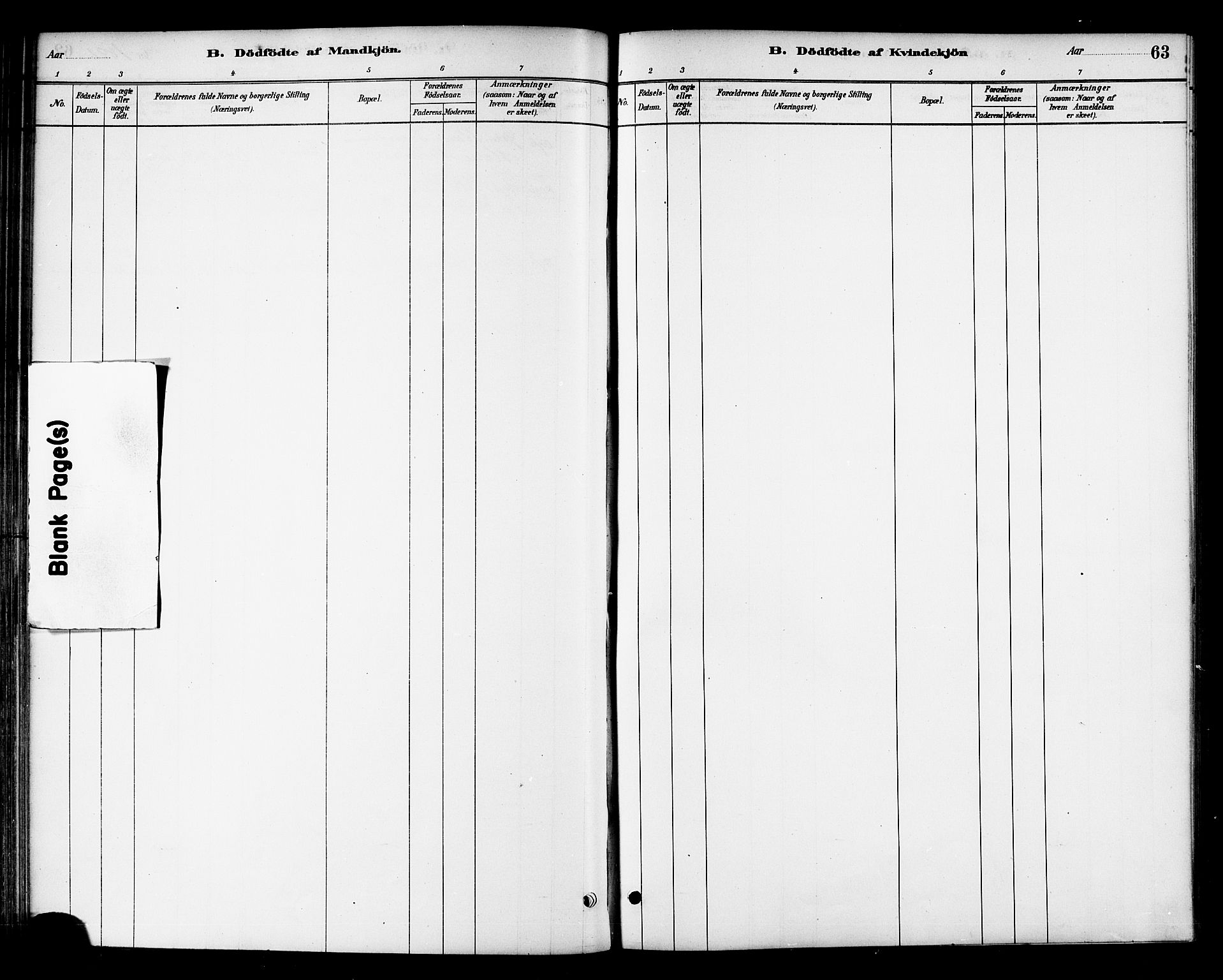 Ministerialprotokoller, klokkerbøker og fødselsregistre - Sør-Trøndelag, SAT/A-1456/654/L0663: Parish register (official) no. 654A01, 1880-1894, p. 63