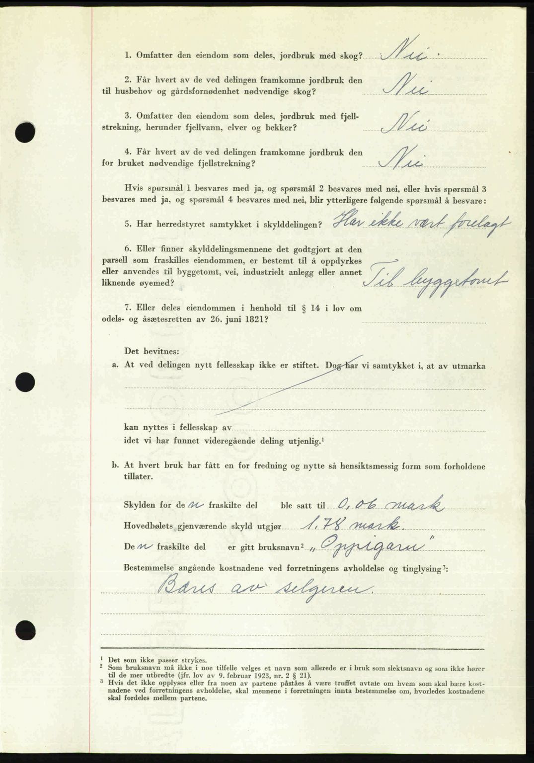 Romsdal sorenskriveri, AV/SAT-A-4149/1/2/2C: Mortgage book no. A27, 1948-1948, Diary no: : 2406/1948