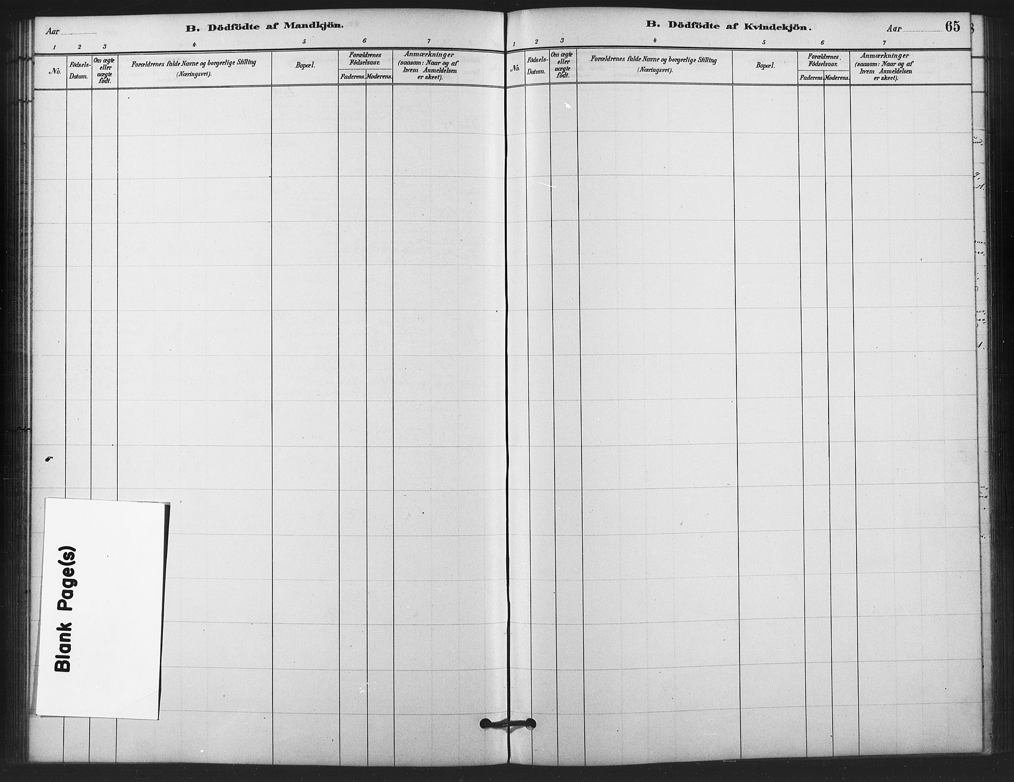 Skedsmo prestekontor Kirkebøker, AV/SAO-A-10033a/F/Fb/L0001: Parish register (official) no. II 1, 1883-1901, p. 65