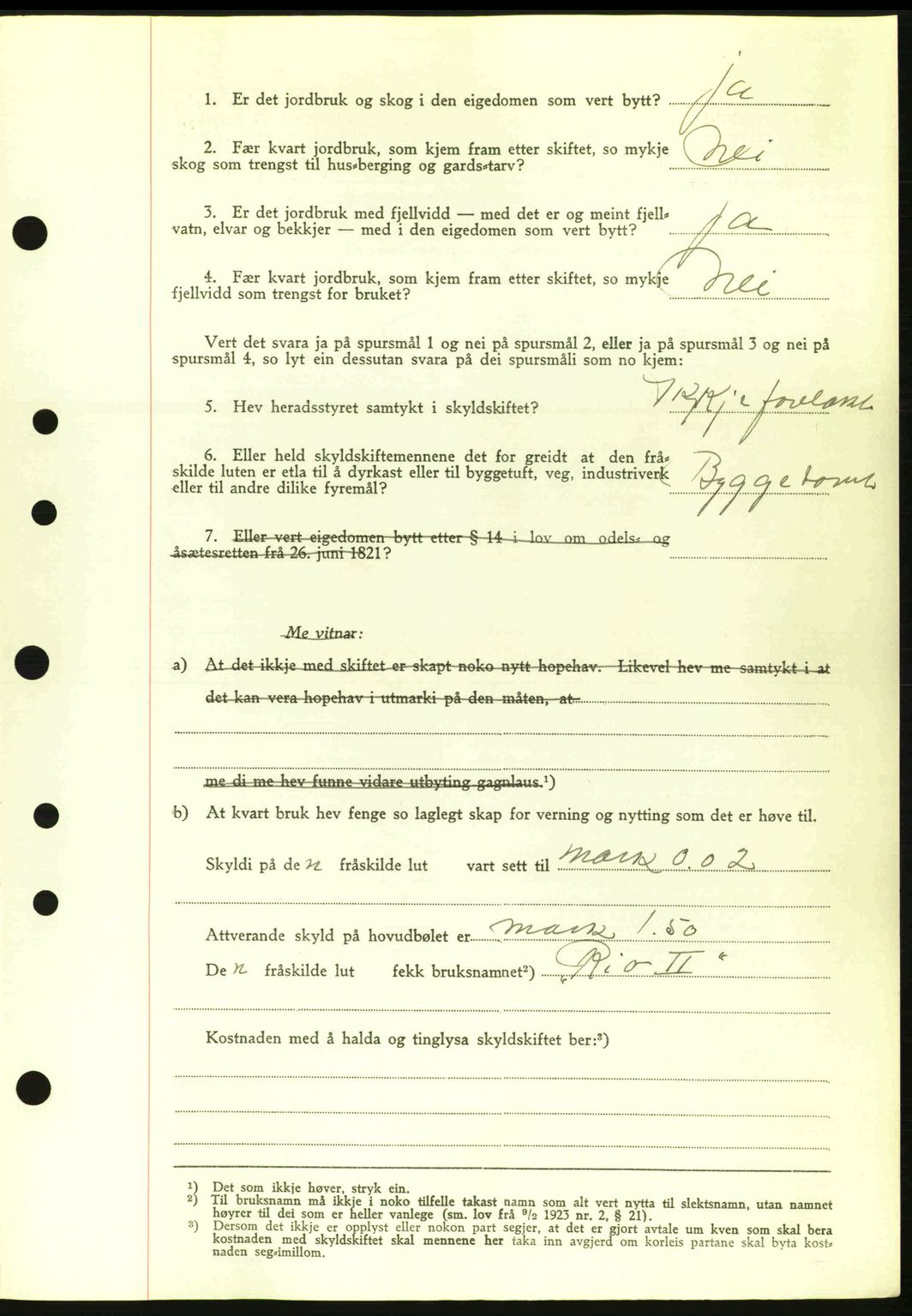 Nordre Sunnmøre sorenskriveri, AV/SAT-A-0006/1/2/2C/2Ca: Mortgage book no. A13, 1942-1942, Diary no: : 788/1942