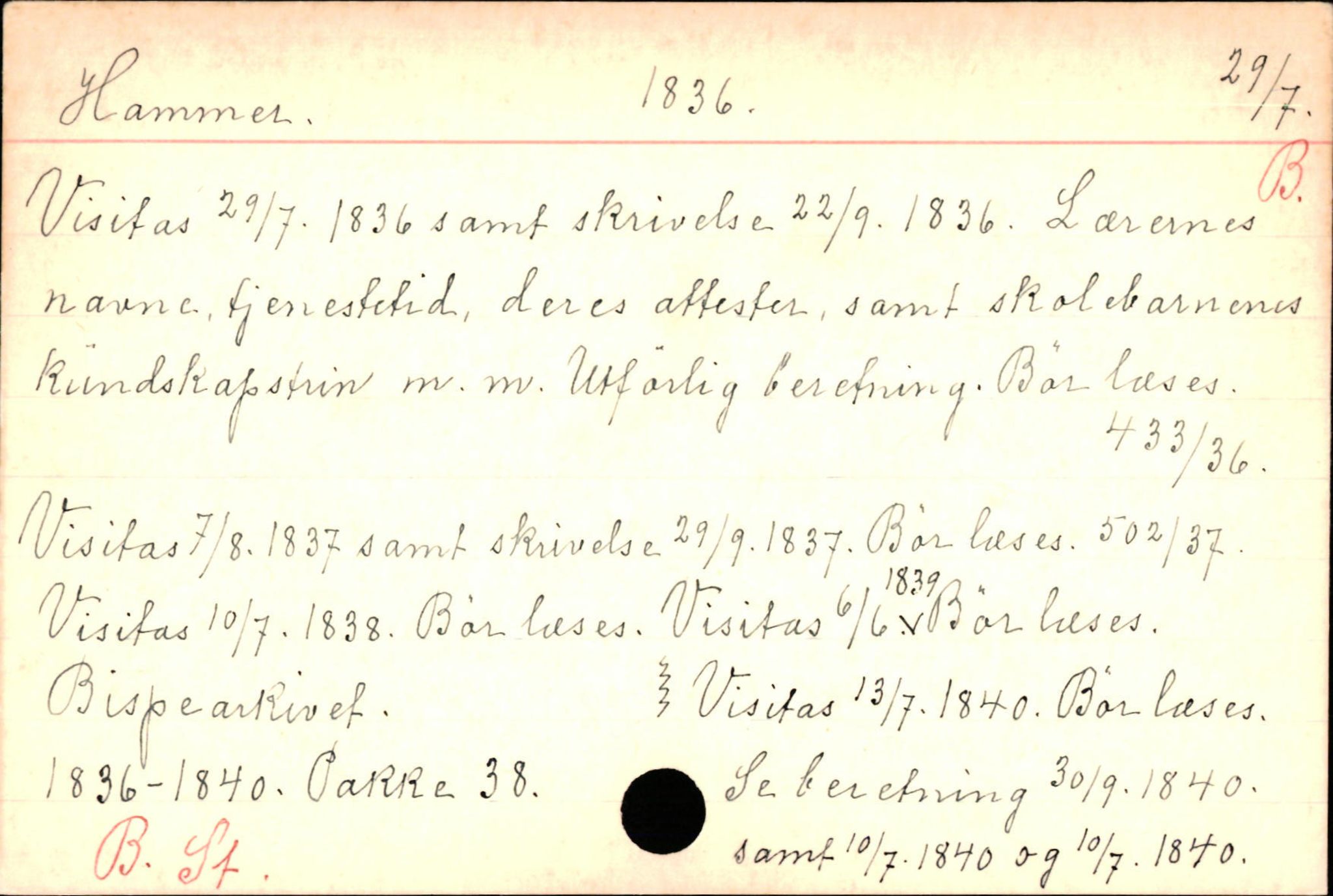 Haugen, Johannes - lærer, AV/SAB-SAB/PA-0036/01/L0001: Om klokkere og lærere, 1521-1904, p. 4824