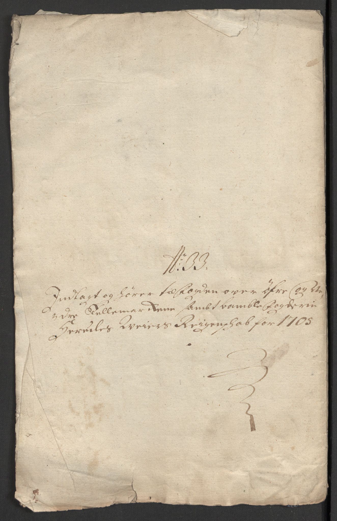 Rentekammeret inntil 1814, Reviderte regnskaper, Fogderegnskap, AV/RA-EA-4092/R36/L2114: Fogderegnskap Øvre og Nedre Telemark og Bamble, 1705, p. 272