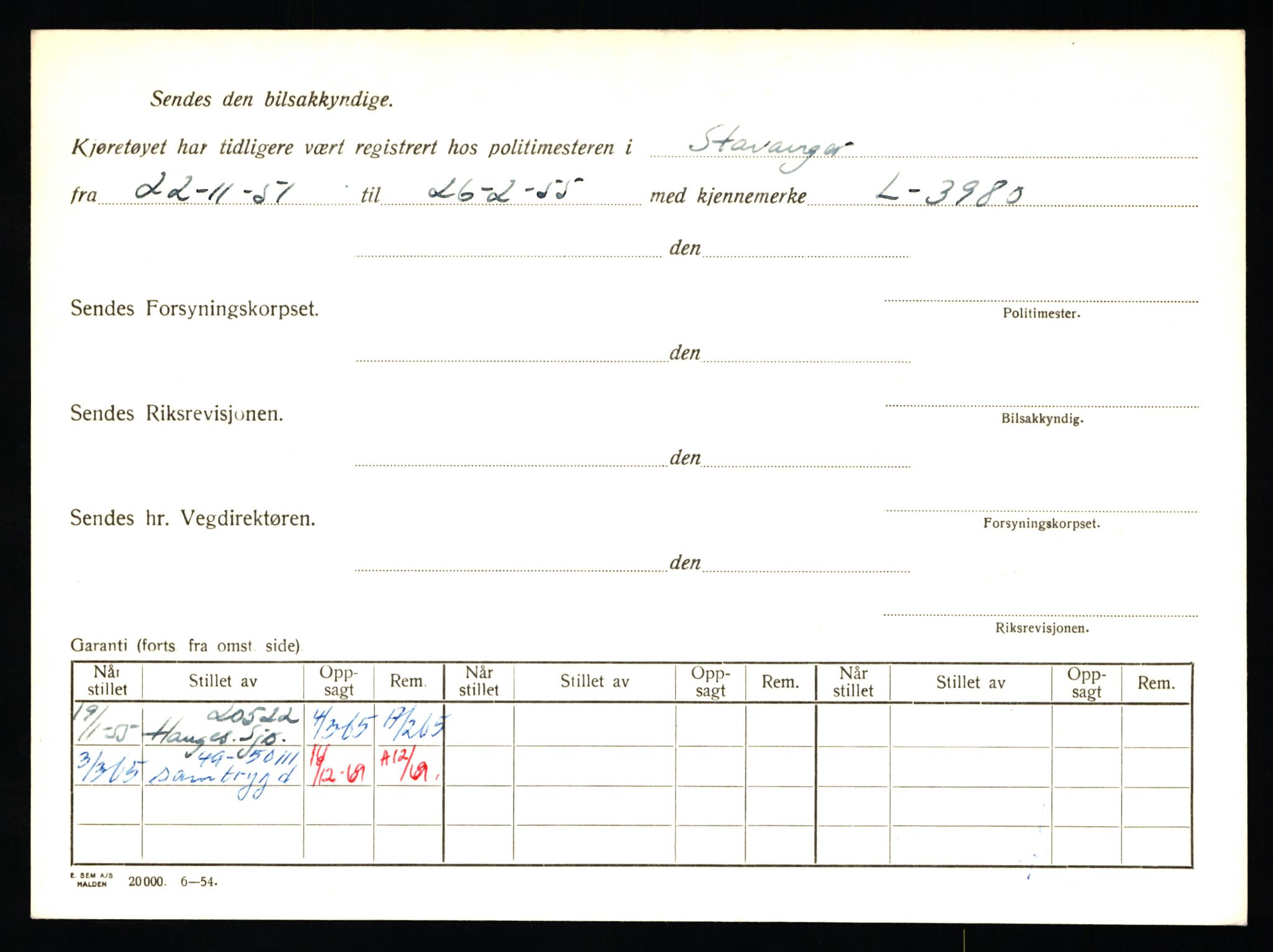 Stavanger trafikkstasjon, AV/SAST-A-101942/0/F/L0048: L-29100 - L-29899, 1930-1971, p. 334