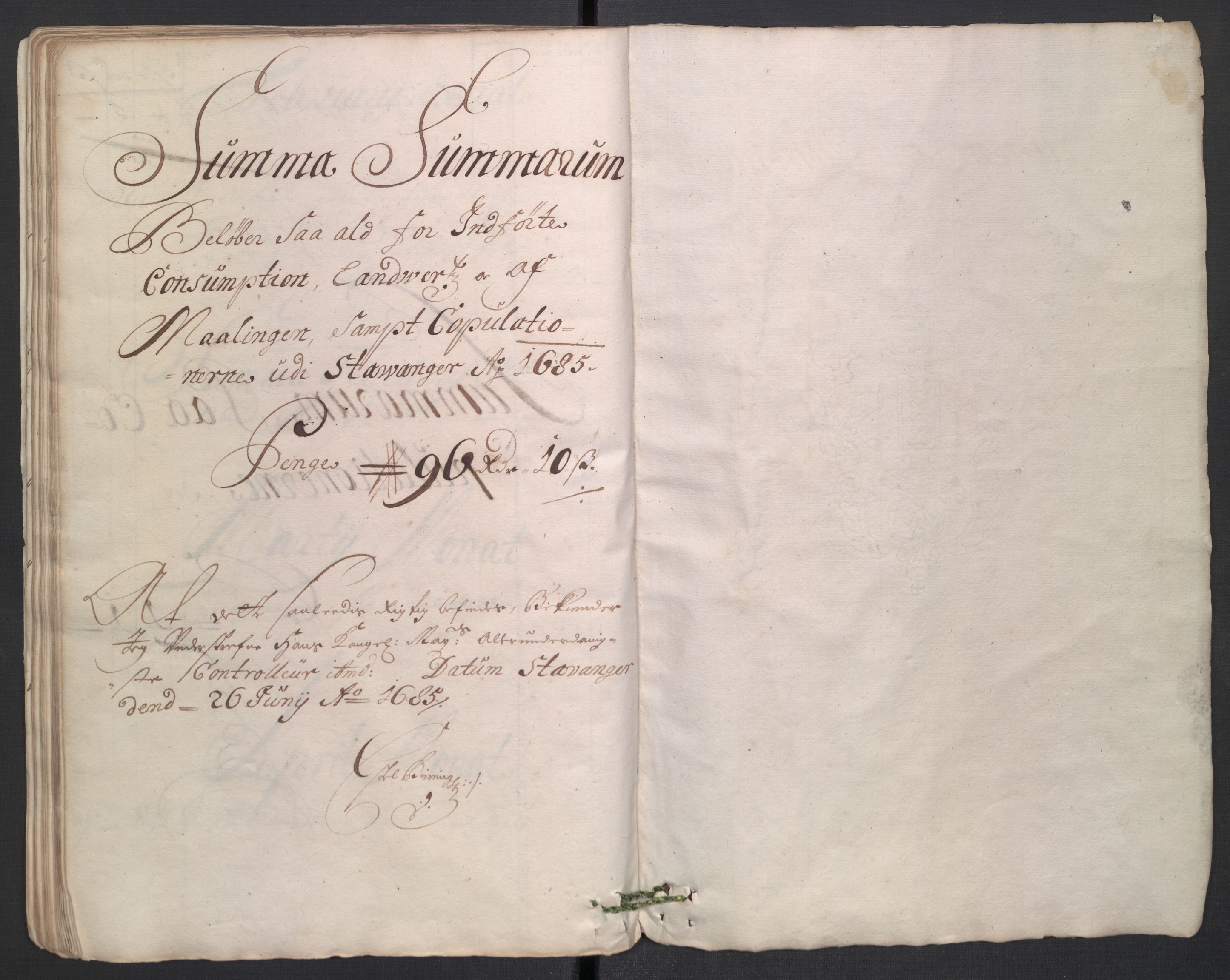 Rentekammeret inntil 1814, Reviderte regnskaper, Byregnskaper, AV/RA-EA-4066/R/Ro/L0332: [O24] Konsumpsjonsregnskap, 1683-1684, p. 91