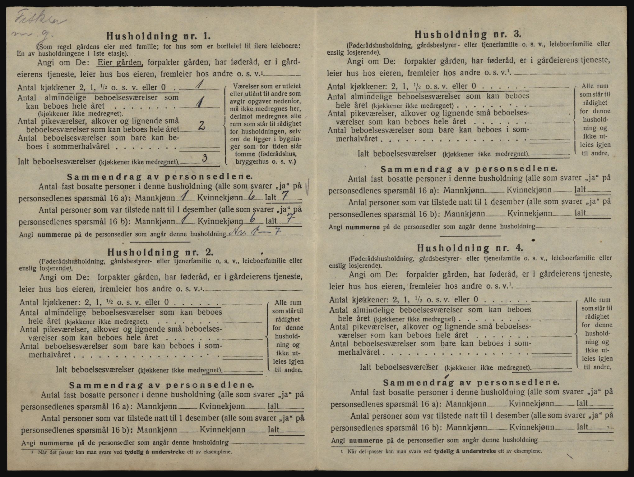 SATØ, 1920 census for Karlsøy, 1920, p. 53