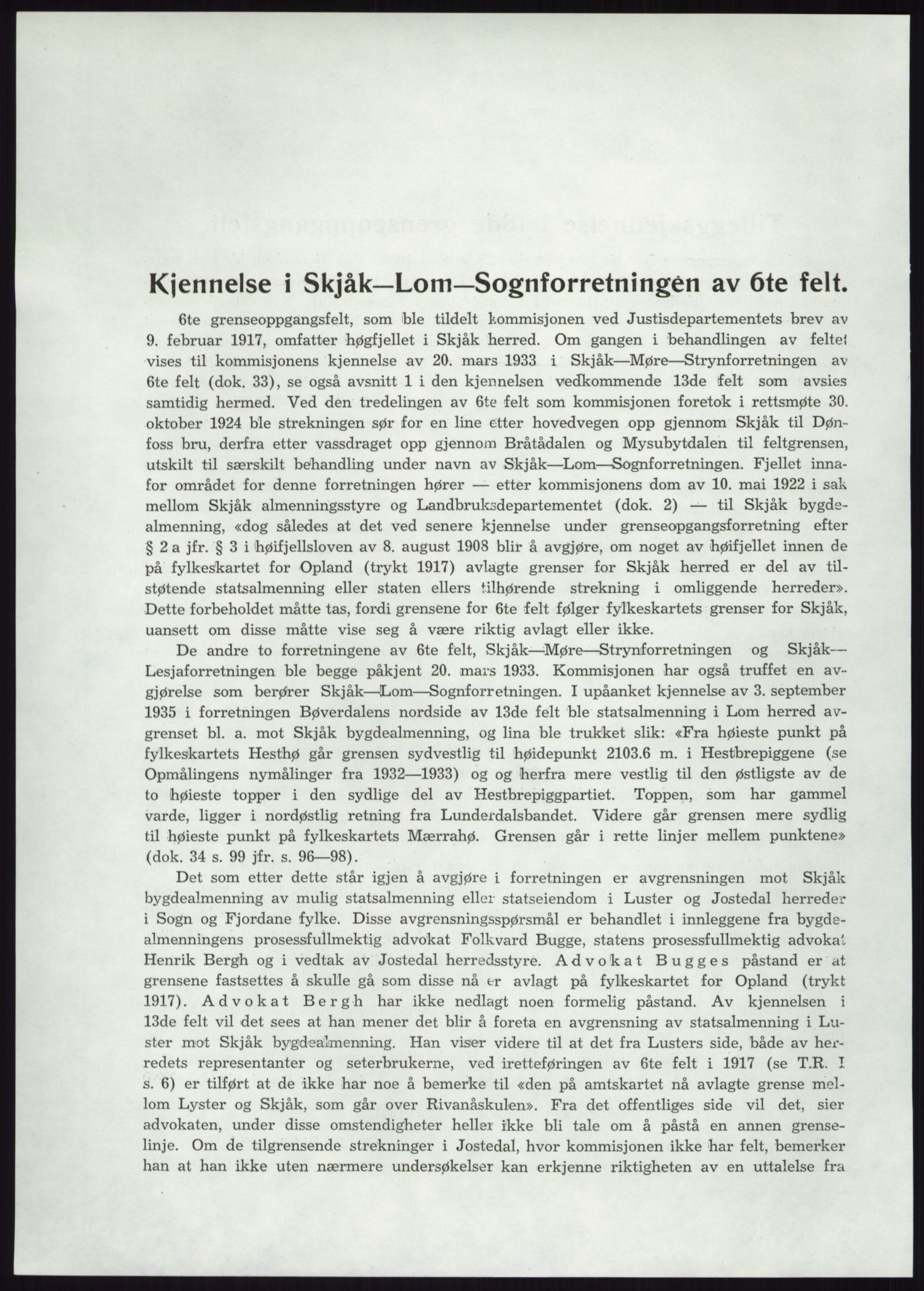 Høyfjellskommisjonen, RA/S-1546/X/Xa/L0001: Nr. 1-33, 1909-1953, p. 5677