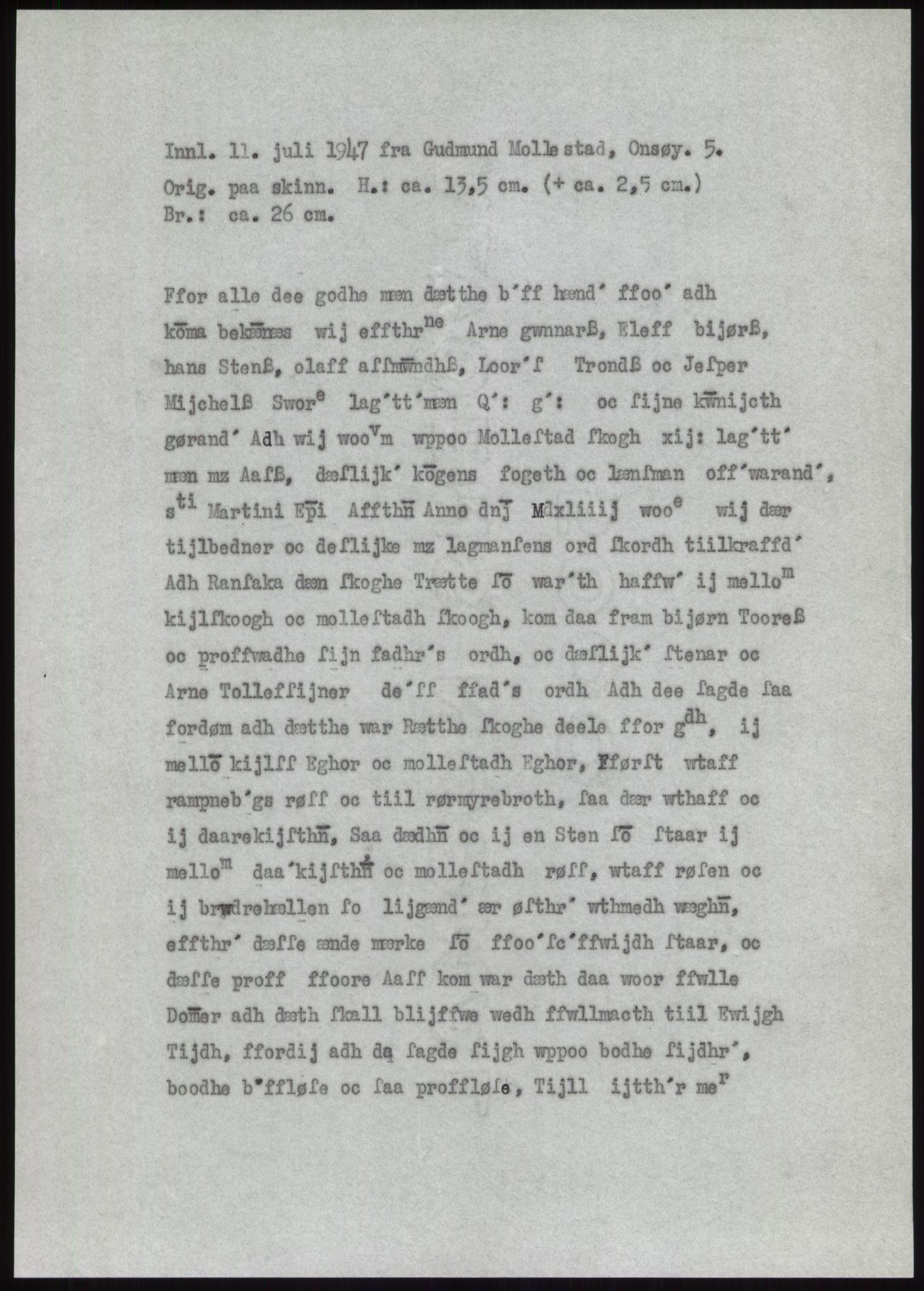 Samlinger til kildeutgivelse, Diplomavskriftsamlingen, RA/EA-4053/H/Ha, p. 602