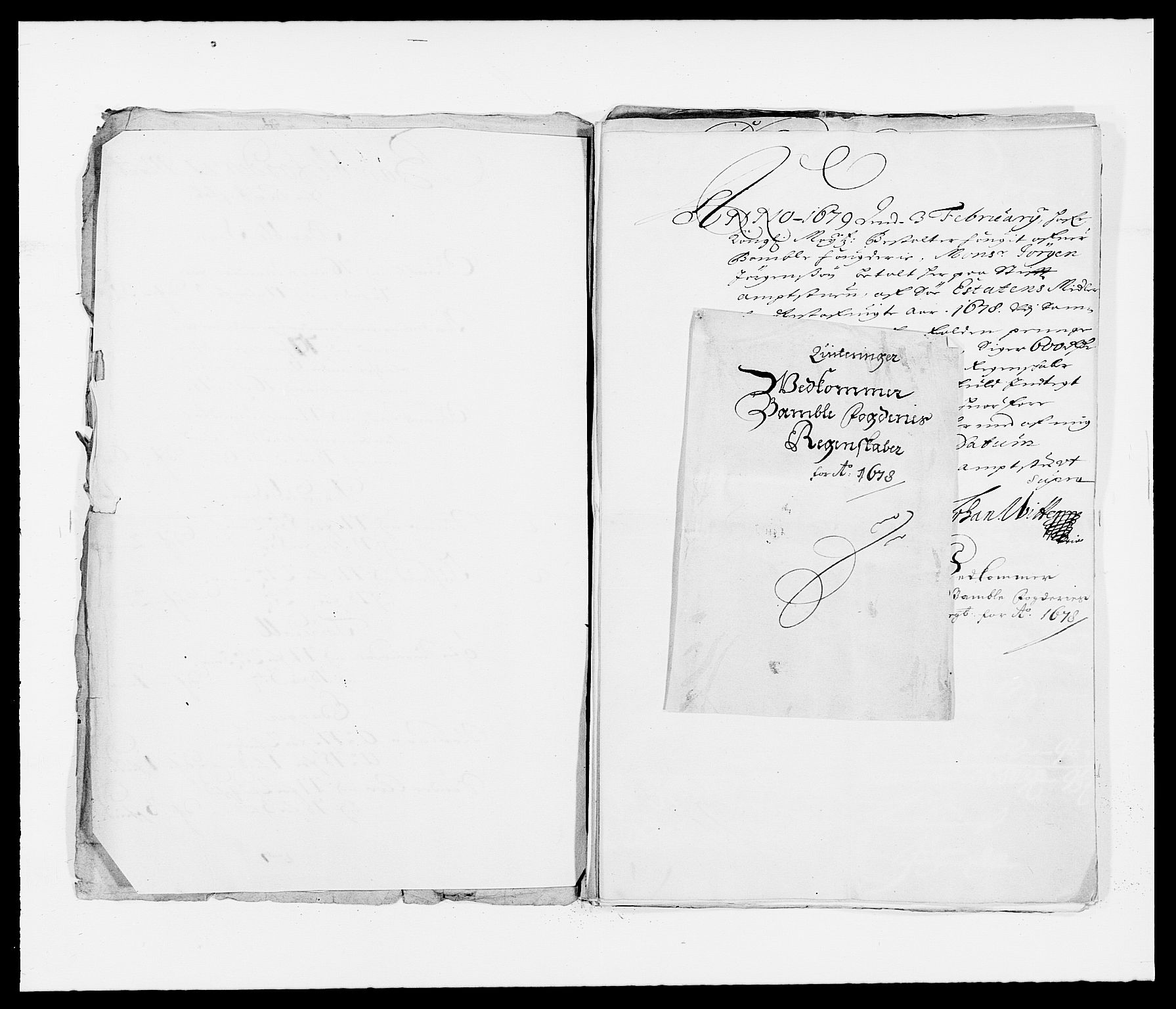 Rentekammeret inntil 1814, Reviderte regnskaper, Fogderegnskap, RA/EA-4092/R34/L2044: Fogderegnskap Bamble, 1678-1679, p. 220
