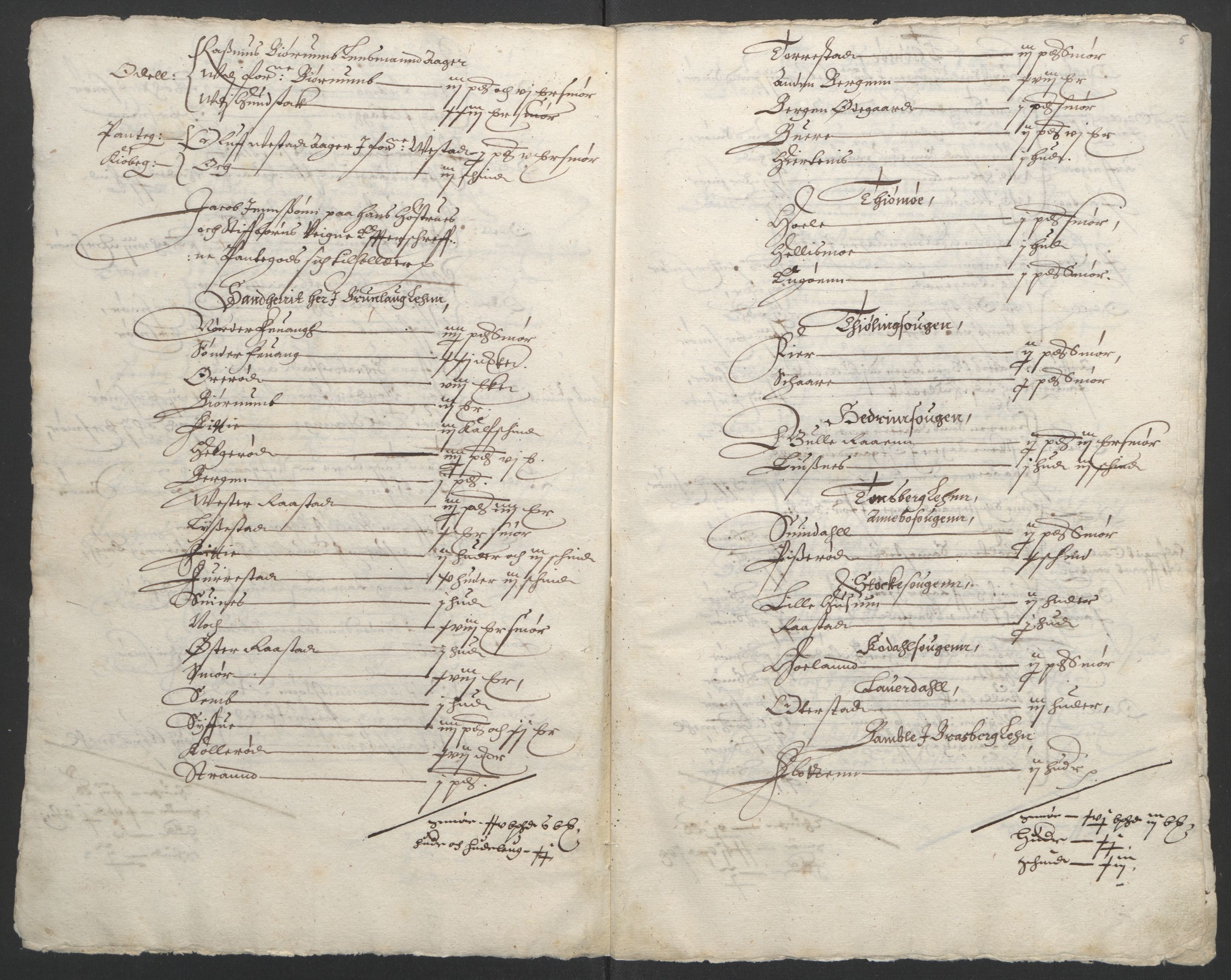 Stattholderembetet 1572-1771, AV/RA-EA-2870/Ek/L0009/0001: Jordebøker til utlikning av rosstjeneste 1624-1626: / Odelsjordebøker for noen vikværske len, 1624-1626, p. 211