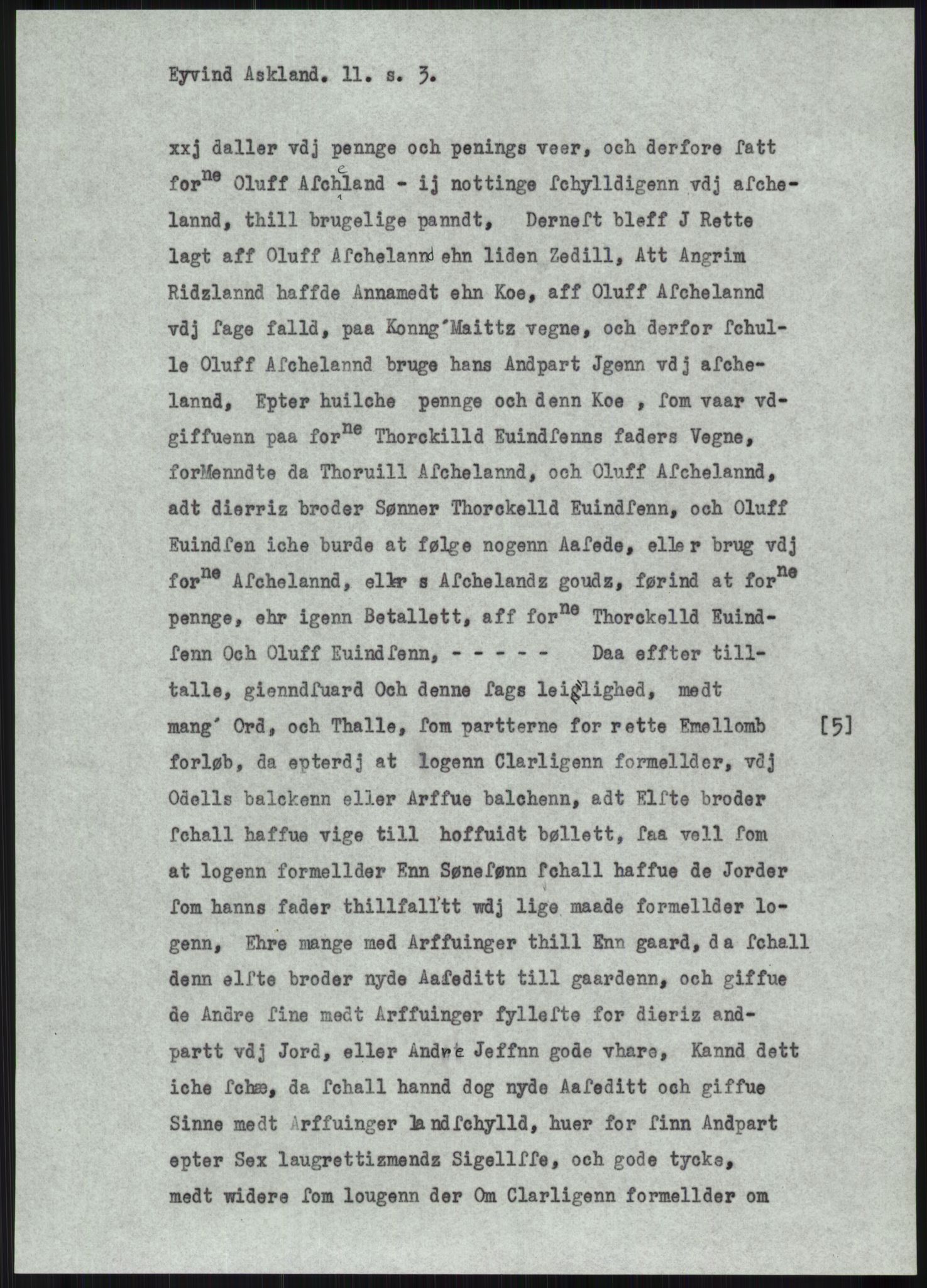 Samlinger til kildeutgivelse, Diplomavskriftsamlingen, AV/RA-EA-4053/H/Ha, p. 257