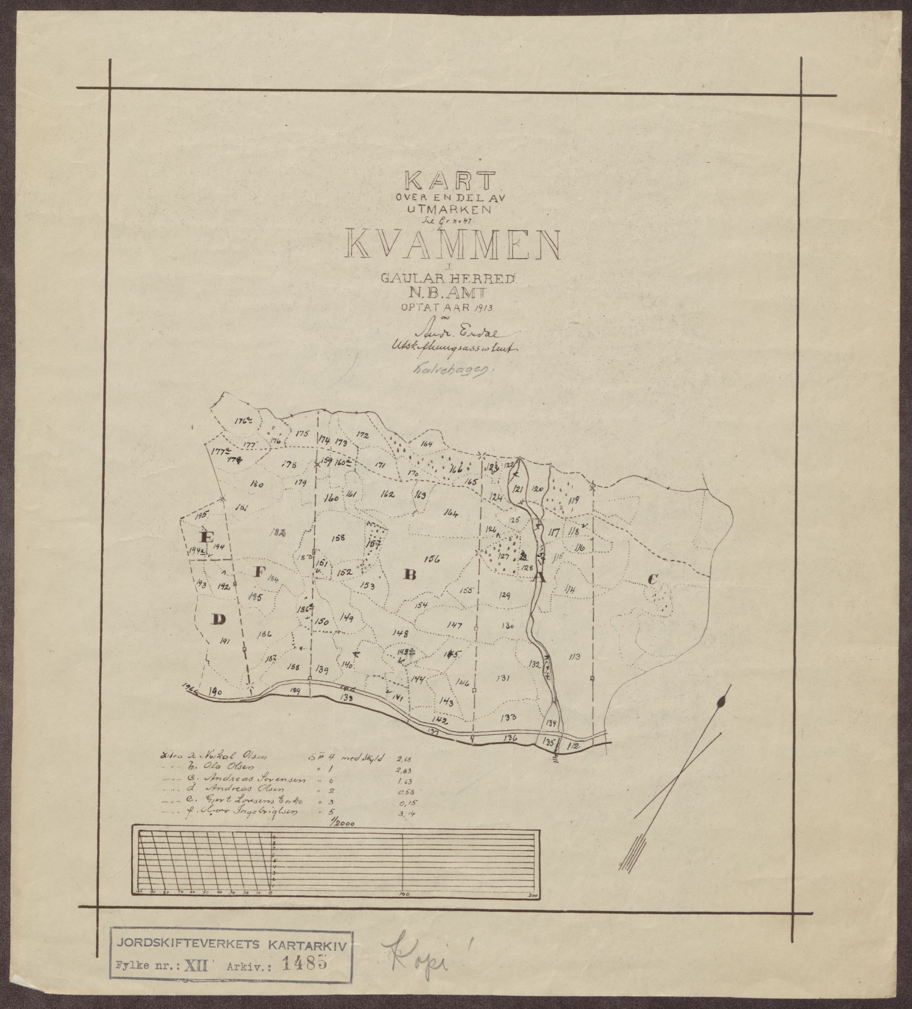 Jordskifteverkets kartarkiv, RA/S-3929/T, 1859-1988, p. 1687