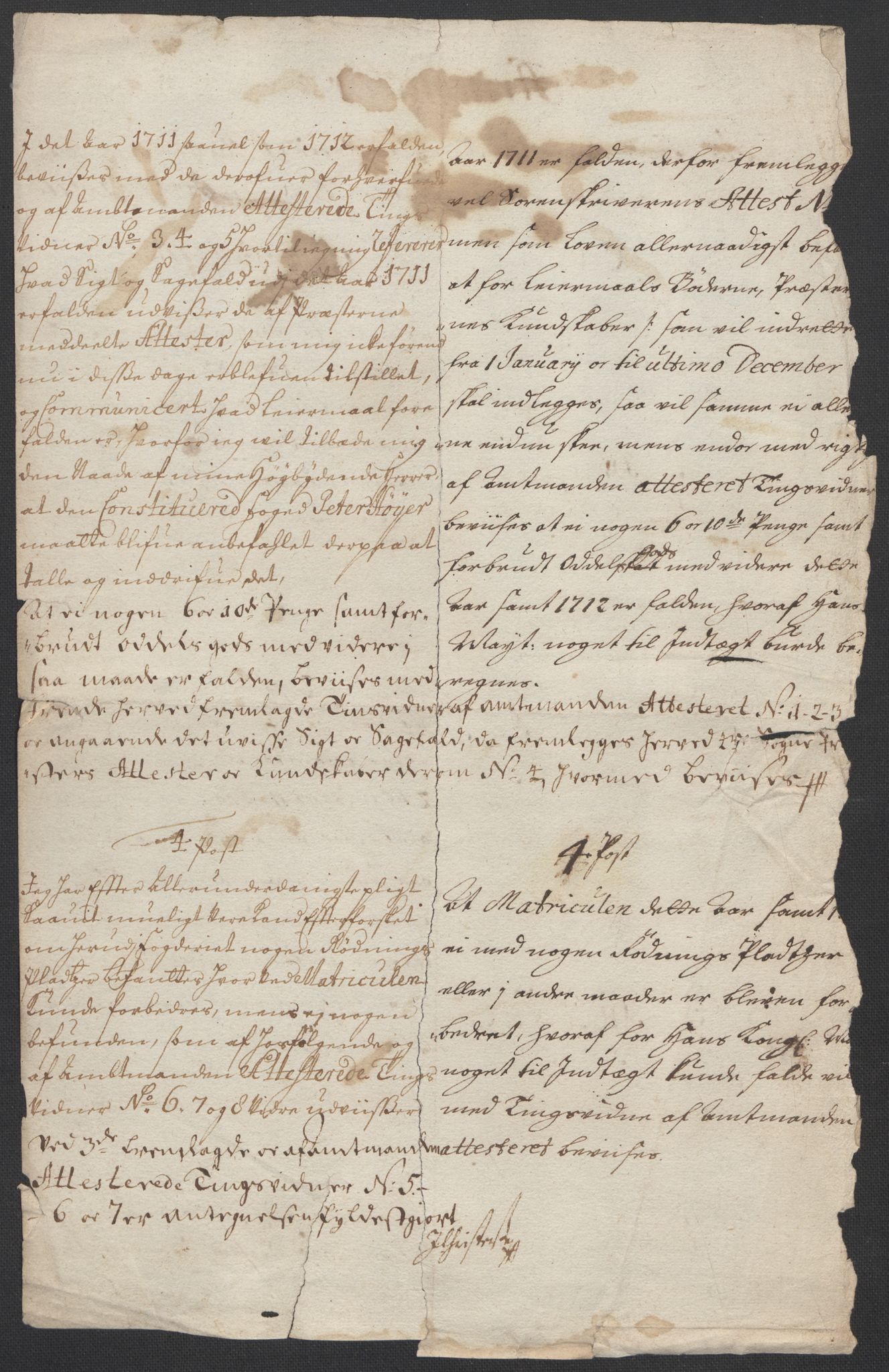 Rentekammeret inntil 1814, Reviderte regnskaper, Fogderegnskap, AV/RA-EA-4092/R39/L2320: Fogderegnskap Nedenes, 1712, p. 363