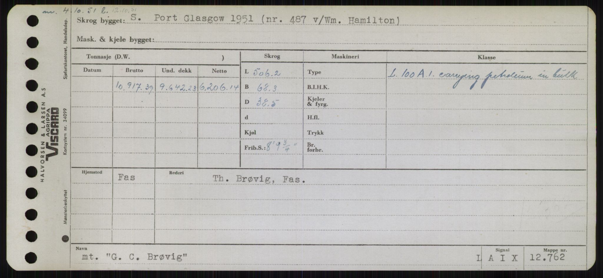 Sjøfartsdirektoratet med forløpere, Skipsmålingen, RA/S-1627/H/Hb/L0002: Fartøy, E-H, p. 185