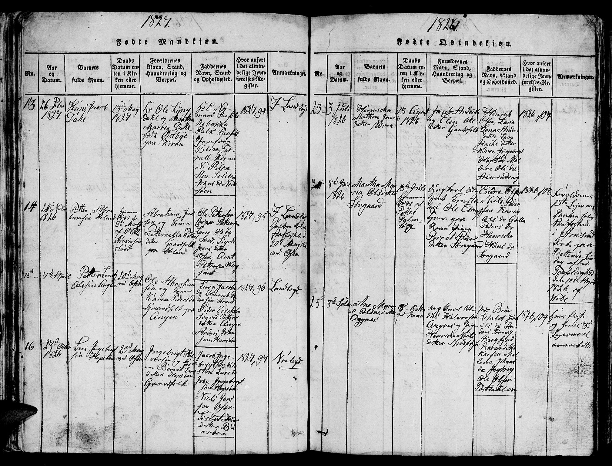 Ministerialprotokoller, klokkerbøker og fødselsregistre - Sør-Trøndelag, AV/SAT-A-1456/657/L0714: Parish register (copy) no. 657C01, 1818-1868, p. 51