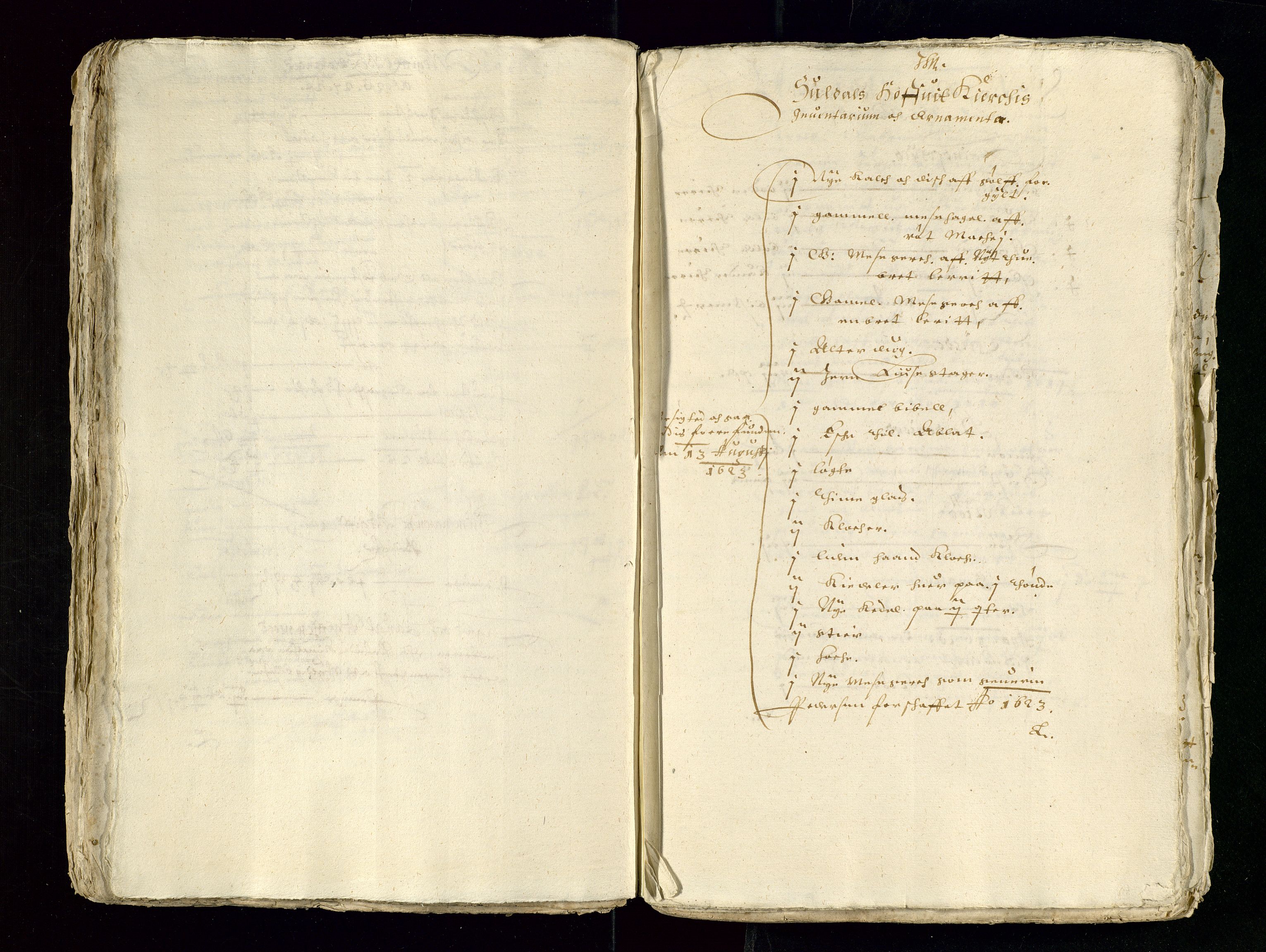 Stavanger len, AV/SAST-A-101870/Ob/L0018: Kirkeregnskaper, 1613-1632, p. 53