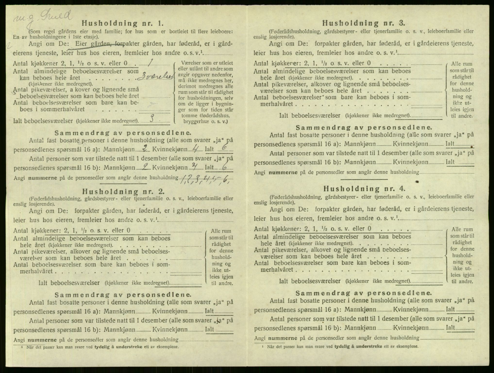 SAKO, 1920 census for Lier, 1920, p. 1604